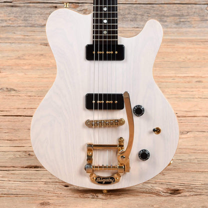 Nik Huber Special "Custom" TV White Electric Guitars / Solid Body