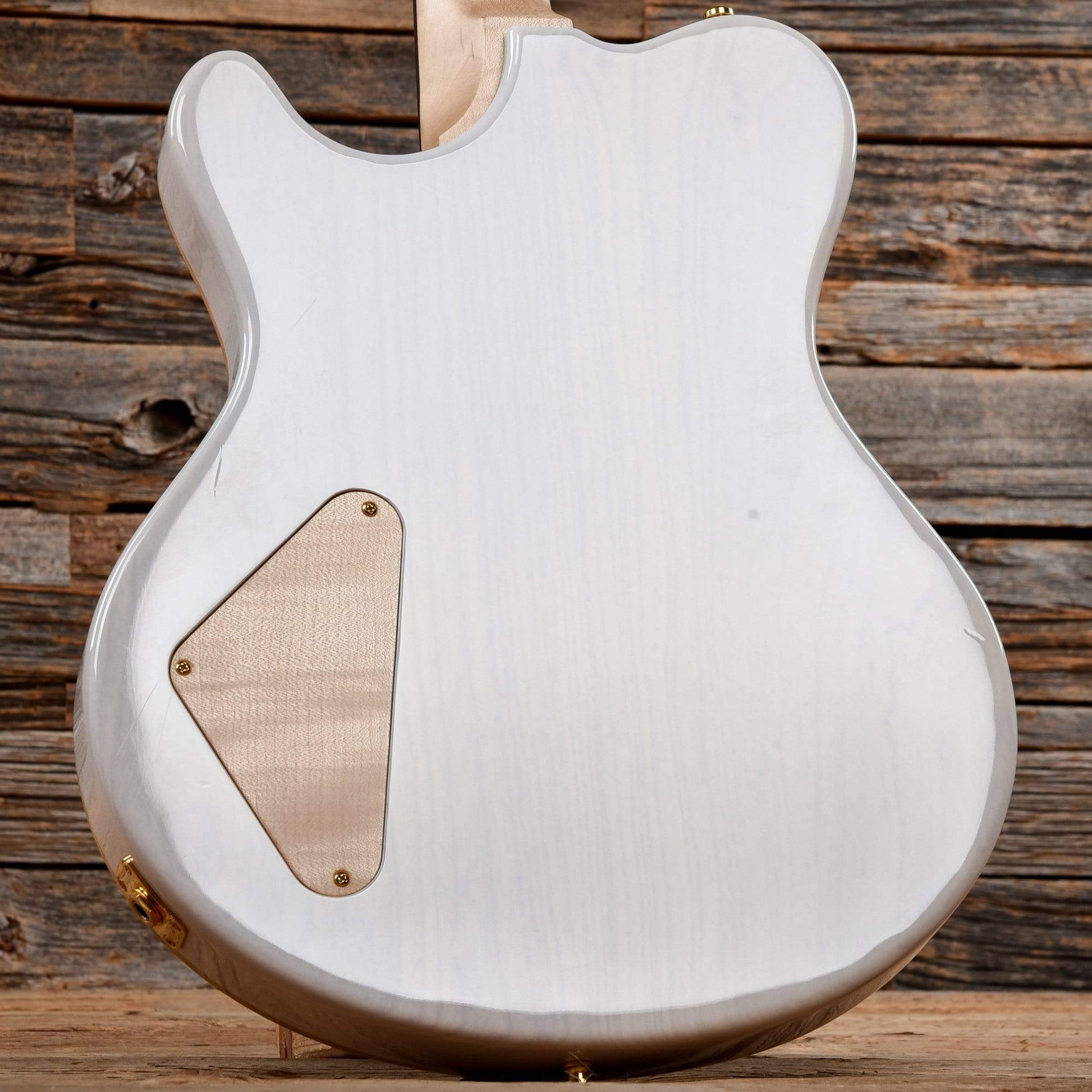 Nik Huber Special "Custom" TV White Electric Guitars / Solid Body