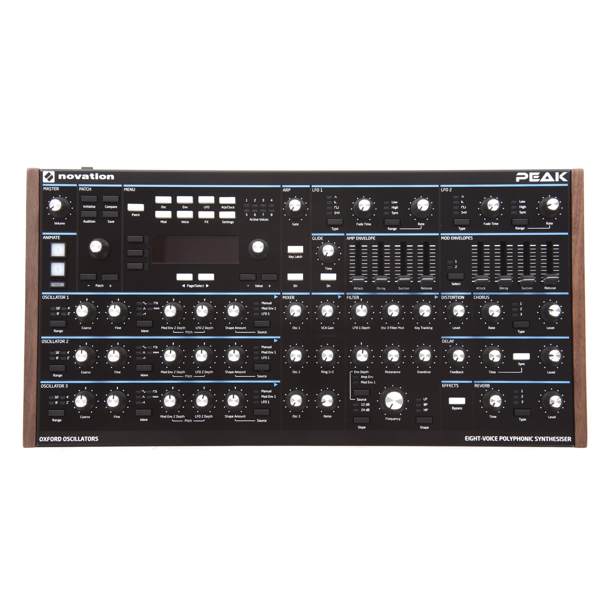 Novation Peak Polyphonic Desktop Synthesizer – Chicago Music Exchange