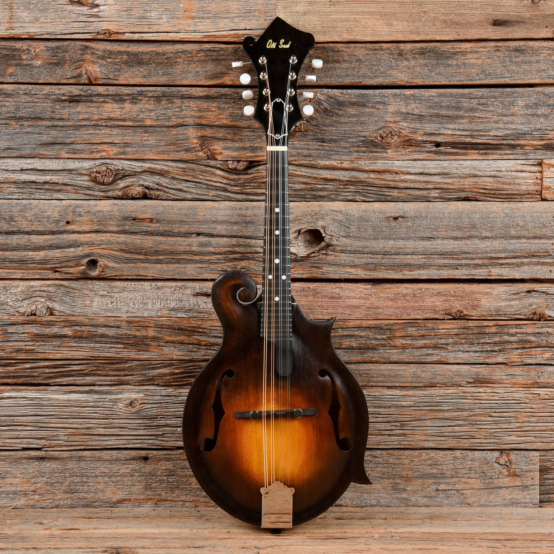 Old Soul F-Style Mandolin Sunburst Folk Instruments / Mandolins