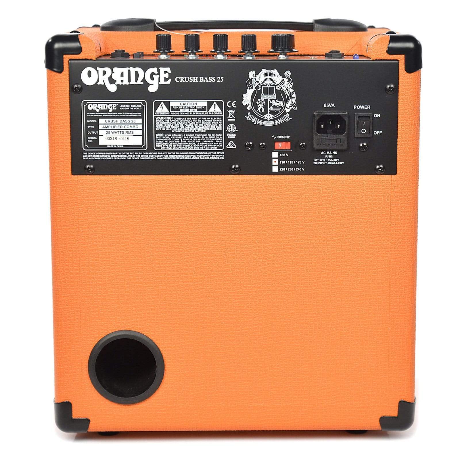 Orange Crush Bass 25 1x8 25w Combo Amps / Bass Combos