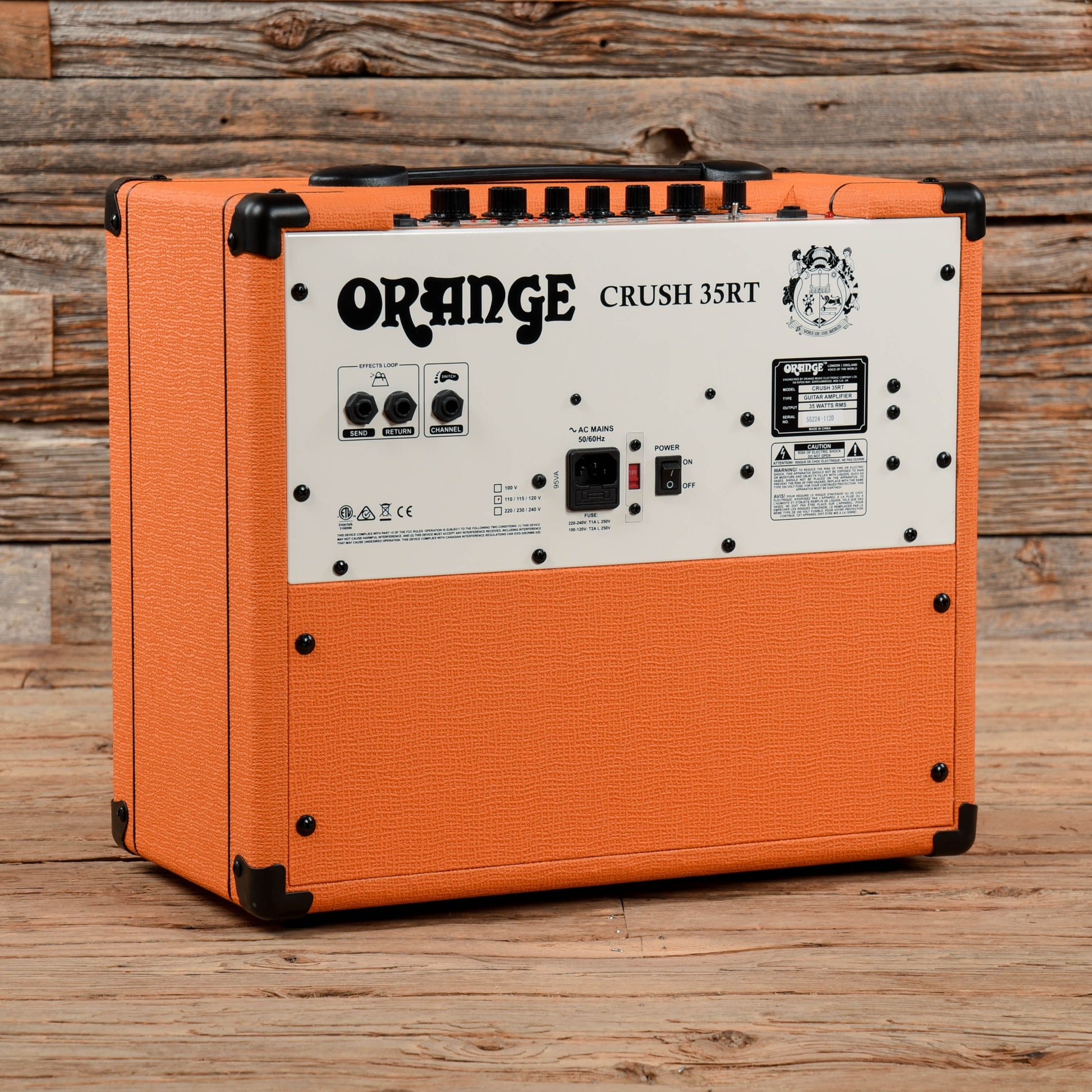 Orange CRUSH CR35RT 35-Watt 1x10 Guitar Combo with Reverb and Tuner Amps / Guitar Combos