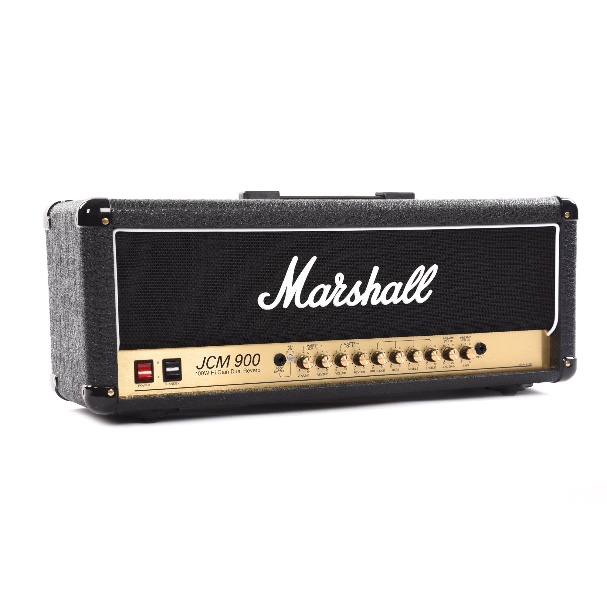 送無料Marshall JCM900 4100 100W Hi Gain Dual Reverb 真空管 ヘッドアンプ (120Ｖ仕様) ギターアンプ マーシャル ヘッド