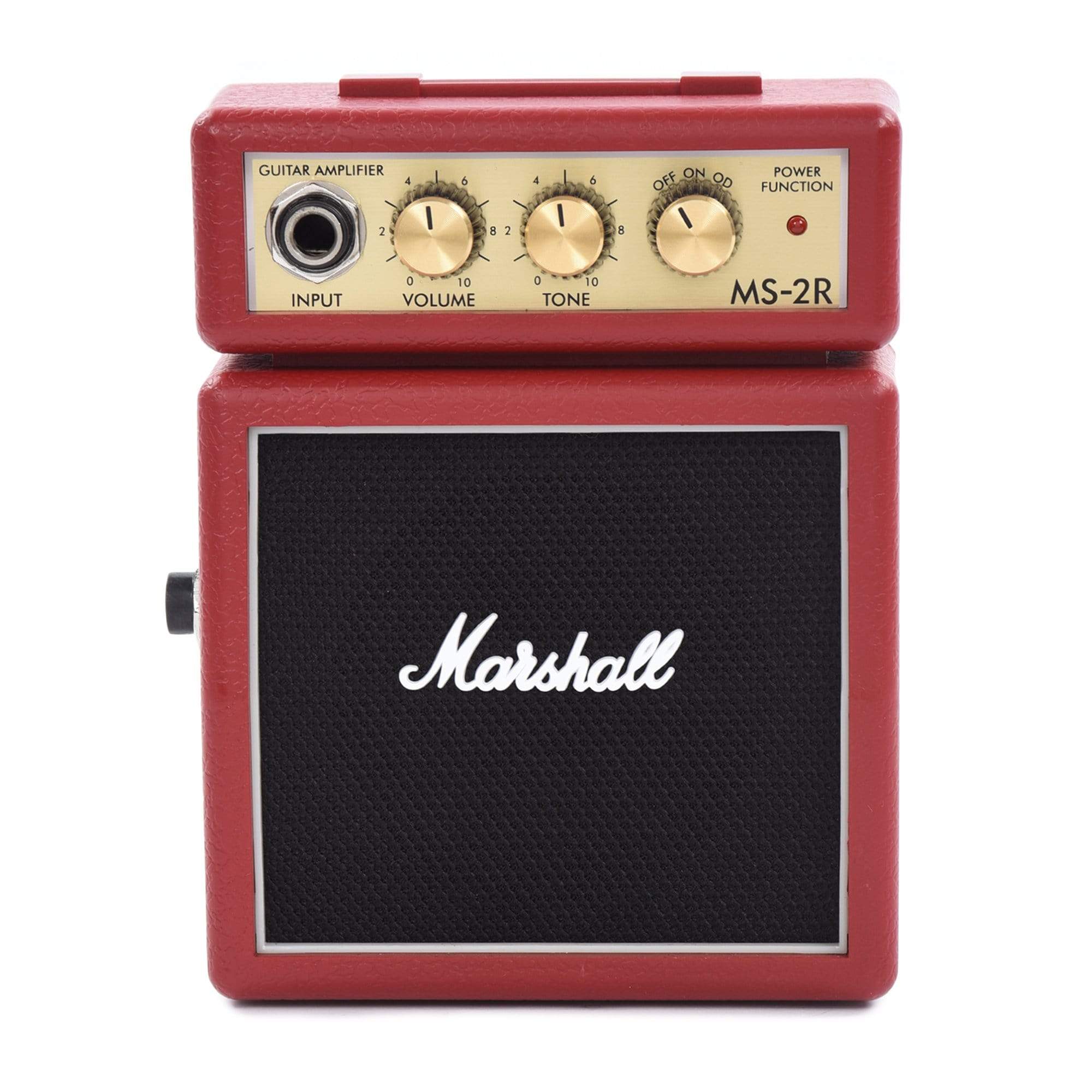 Marshall MS-2R 1w Battery-powered Micro Amp Red Amps / Small Amps