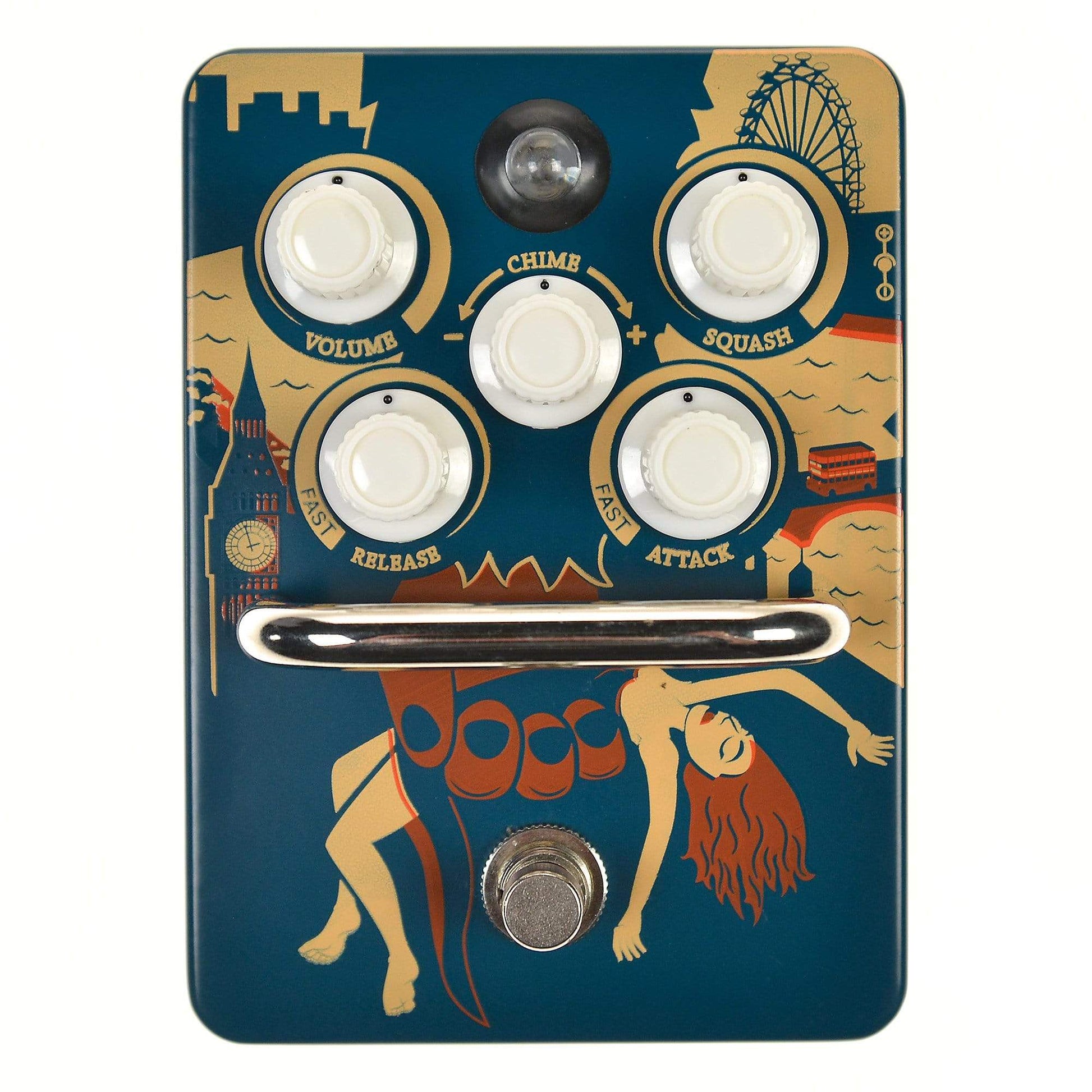 Orange Kongpressor Analog Class A Compression Pedal Effects and Pedals / Compression and Sustain