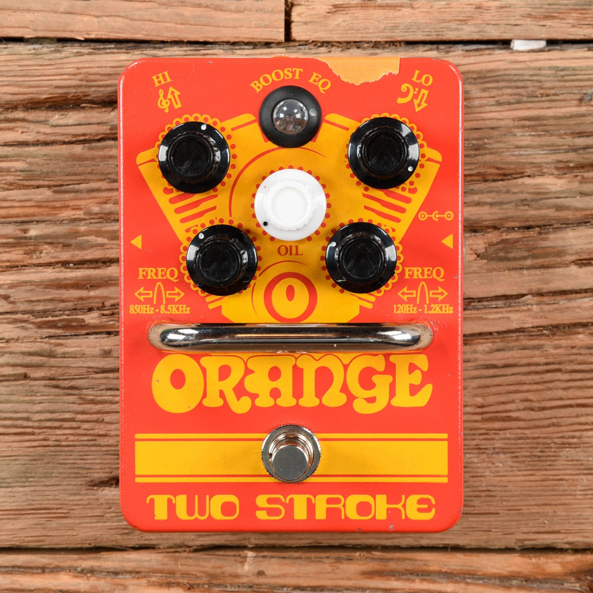 Orange Two Stroke Boost EQ Effects and Pedals / EQ