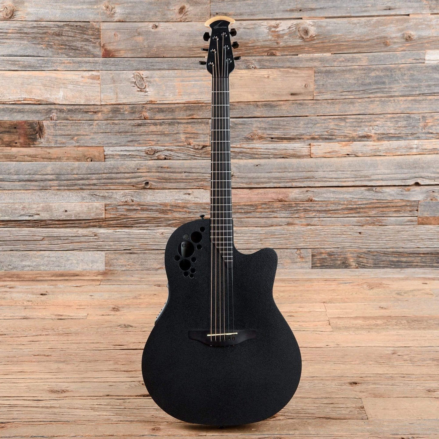 Ovation 1778T Elite Satin Black 2003 Acoustic Guitars / Built-in Electronics