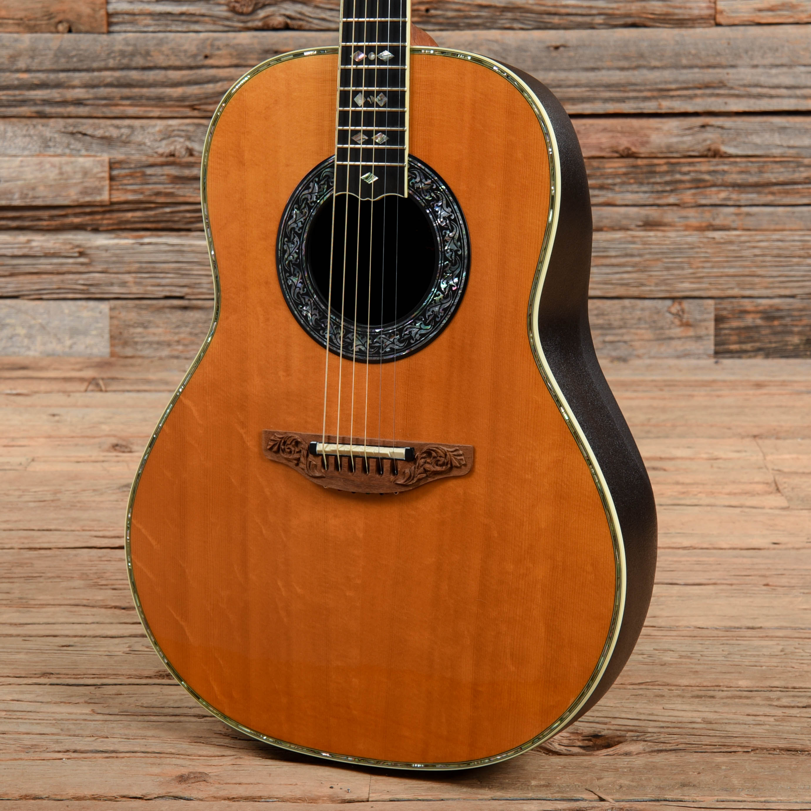 Ovation Custom Legend 30th Anniversary Commemorative Natural 2004 – Chicago  Music Exchange