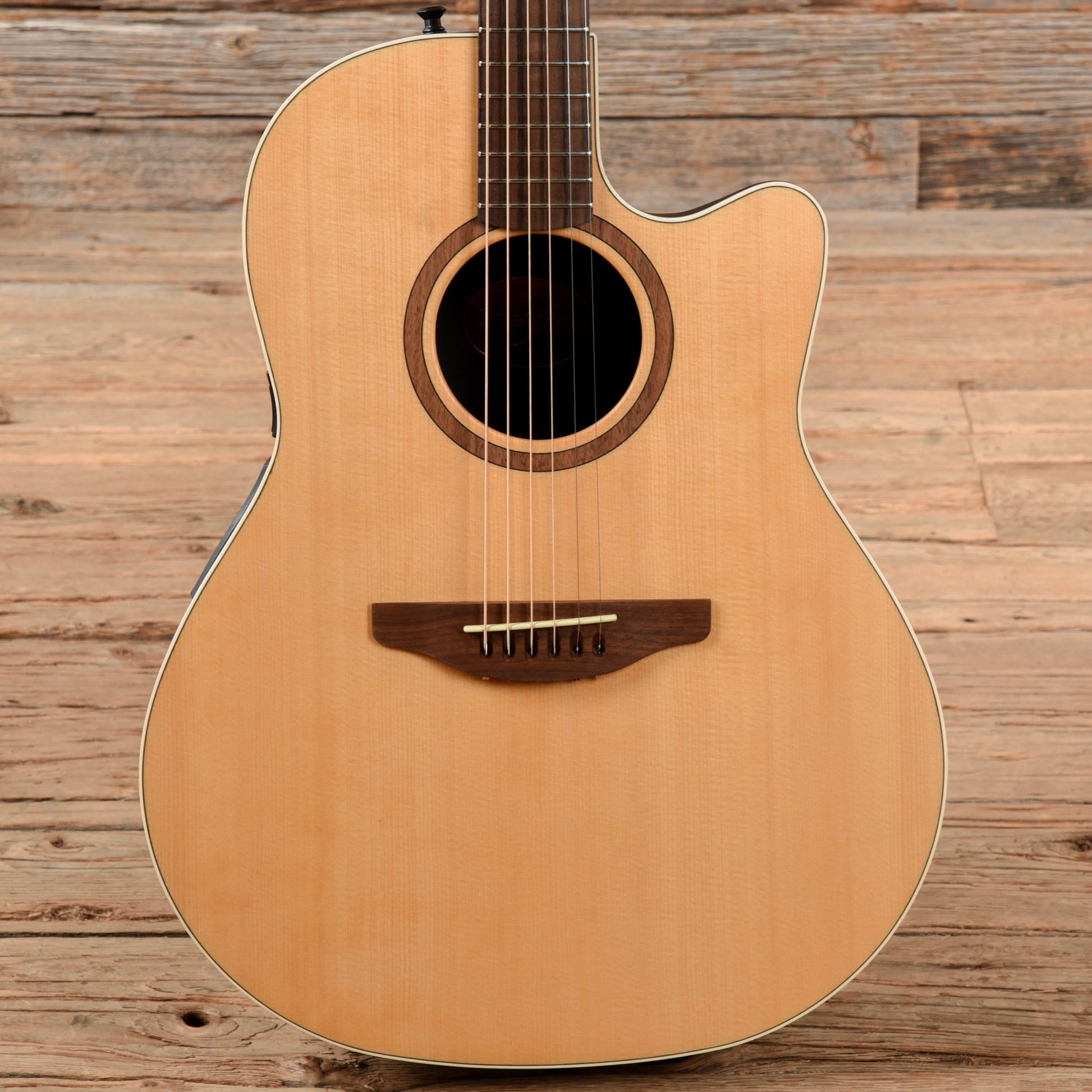 Ovation S771 Balladeer Special Natural Acoustic Guitars / Built-in Electronics