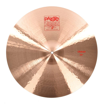 Paiste 20" 2002 Crash Cymbal Drums and Percussion / Cymbals / Crash