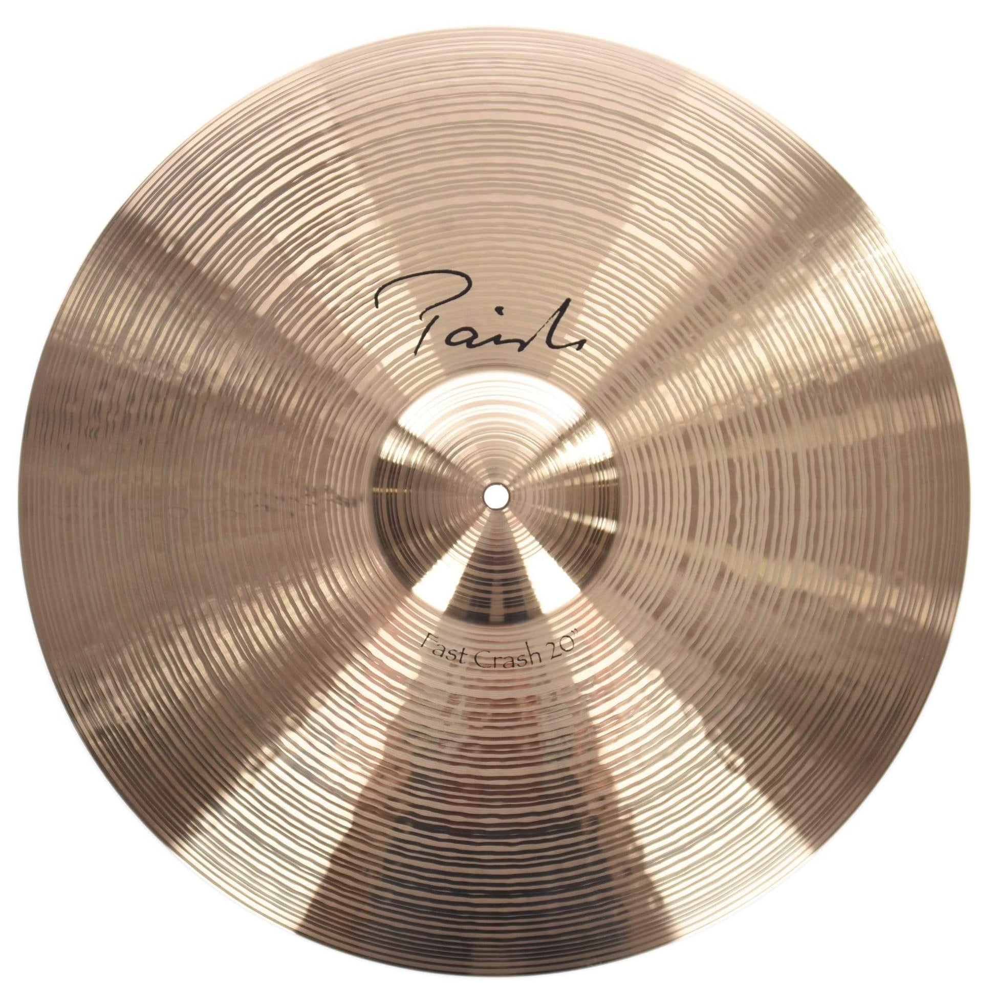 Paiste 20" Signature Fast Crash Cymbal Drums and Percussion / Cymbals / Crash