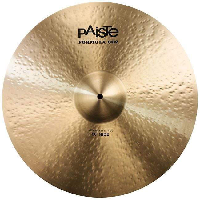 Paiste 20" Formula 602 Modern Essentials Ride Cymbal Drums and Percussion / Cymbals / Ride