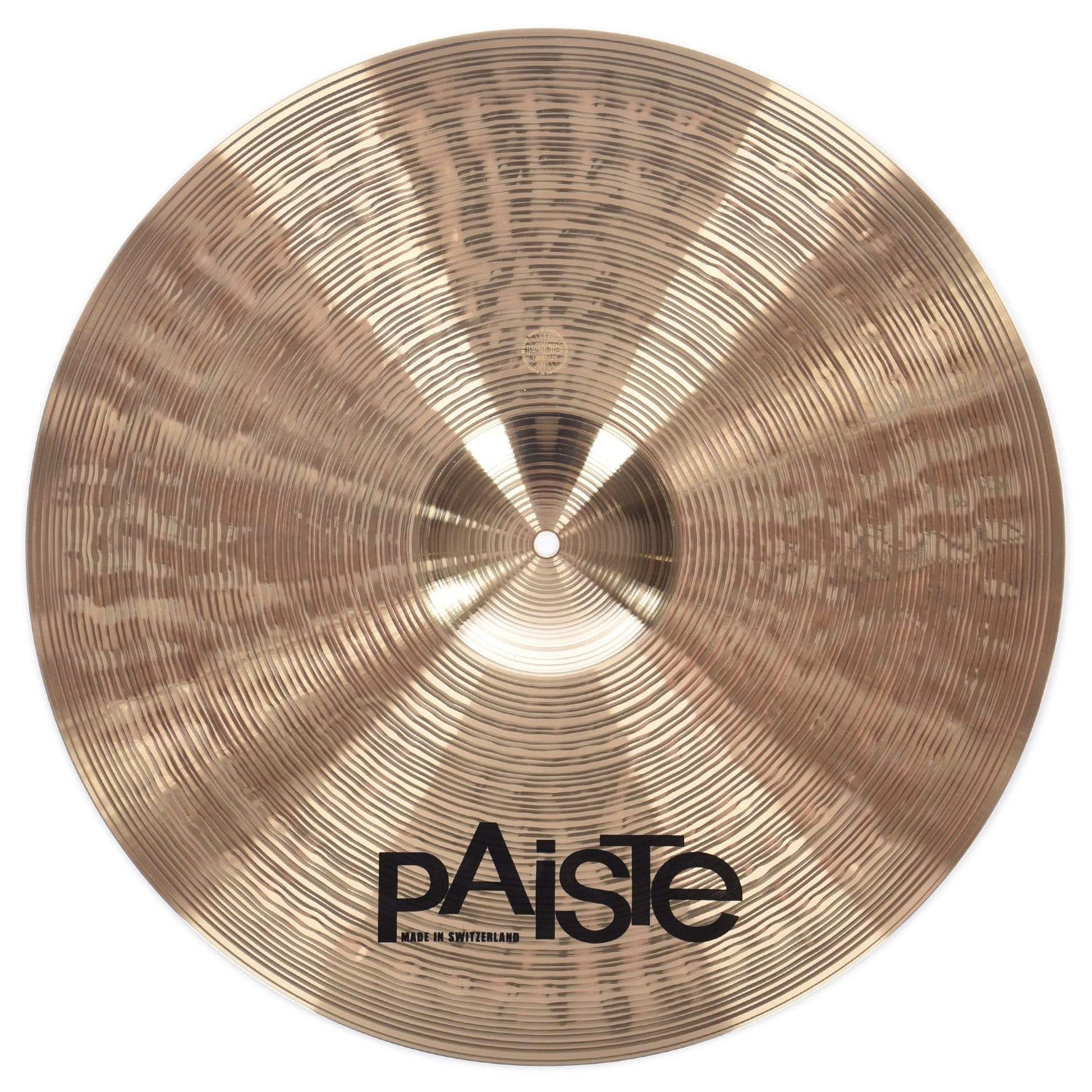 Paiste 20" Signature Mellow Ride Cymbal Drums and Percussion / Cymbals / Ride