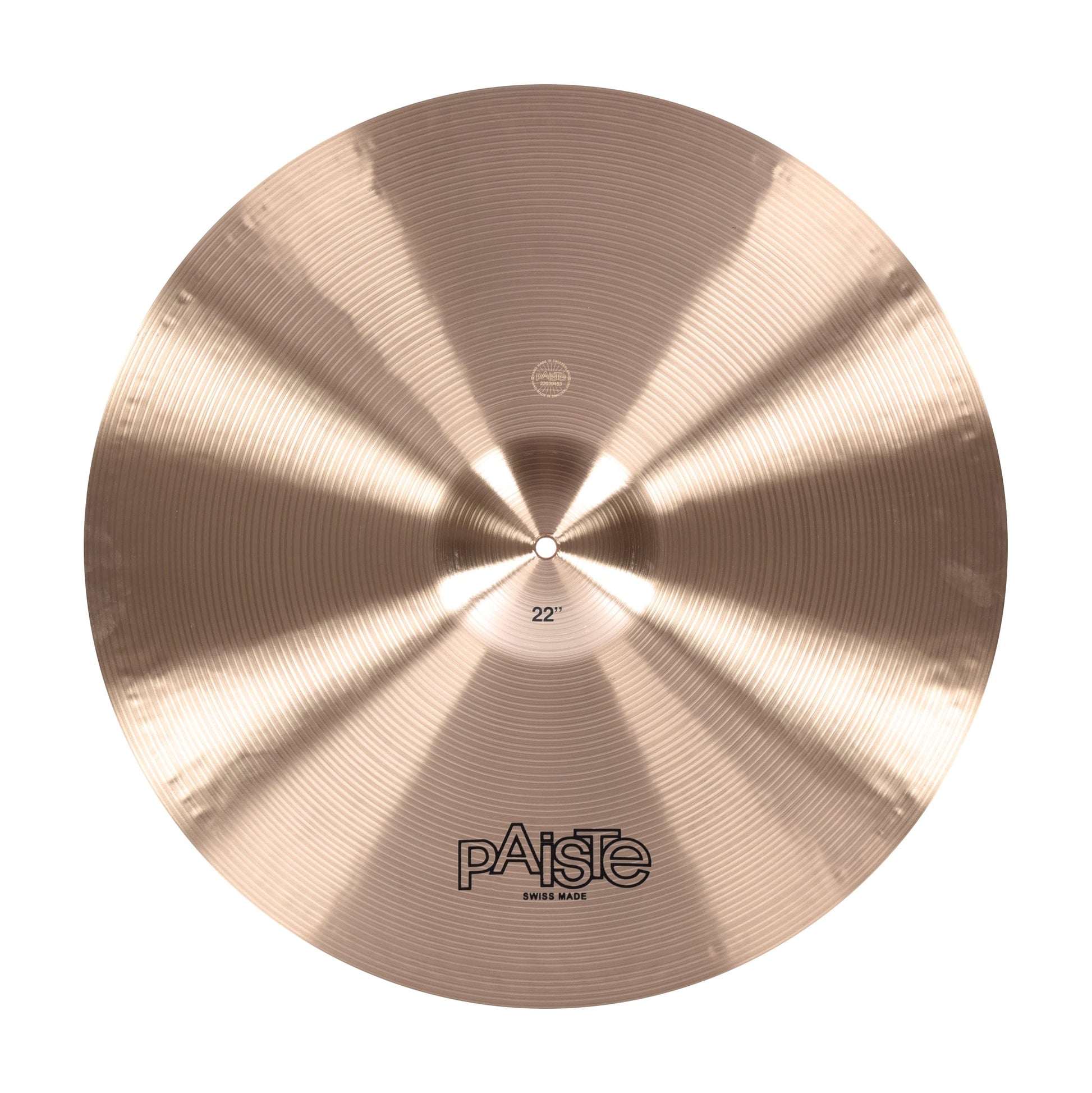 Paiste 22" Formula 602 Medium Ride Cymbal Drums and Percussion / Cymbals / Ride