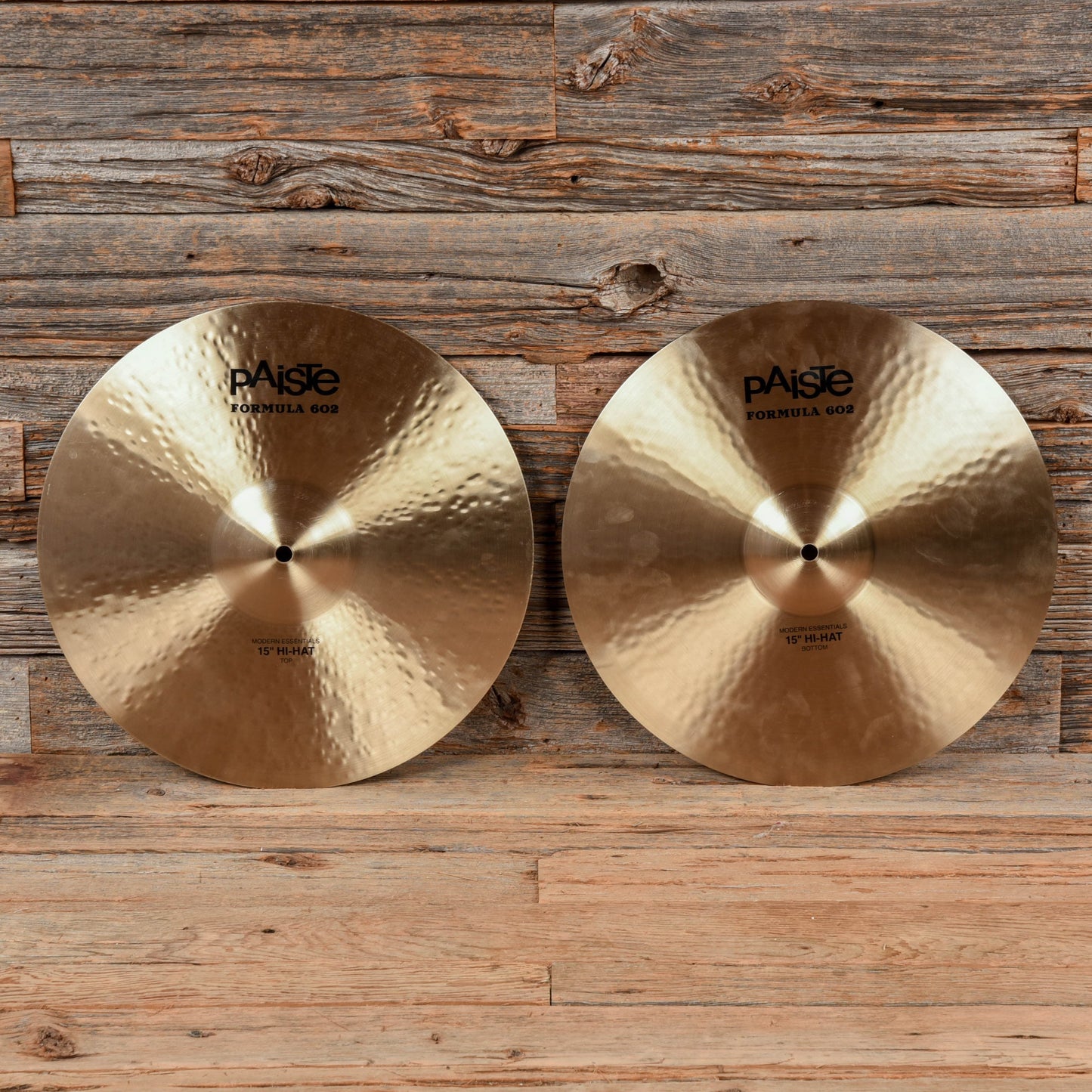 Paiste 15" Modern Essentials Hi Hats USED Drums and Percussion