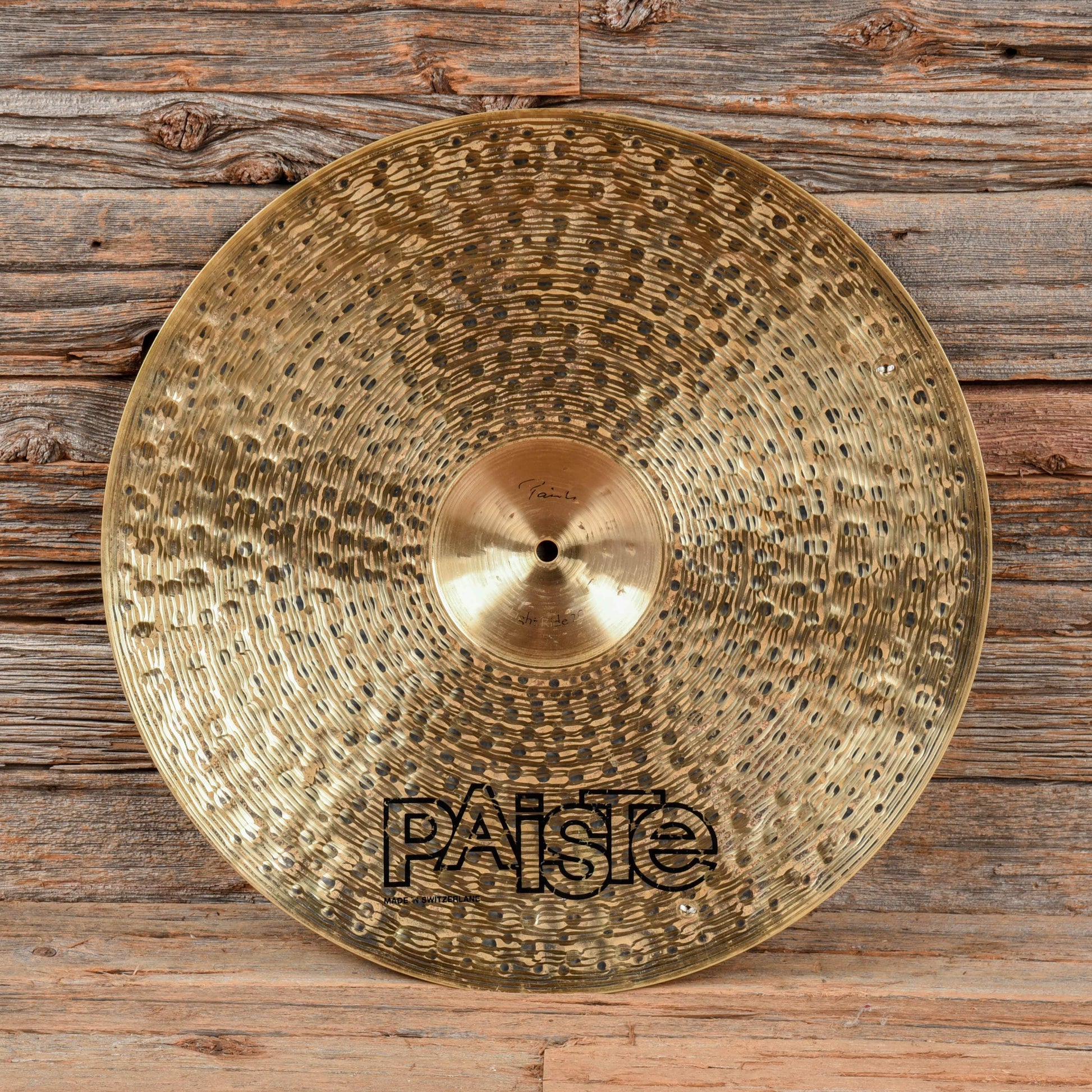 Paiste 20" Traditional Light Ride Cymbal Drums and Percussion