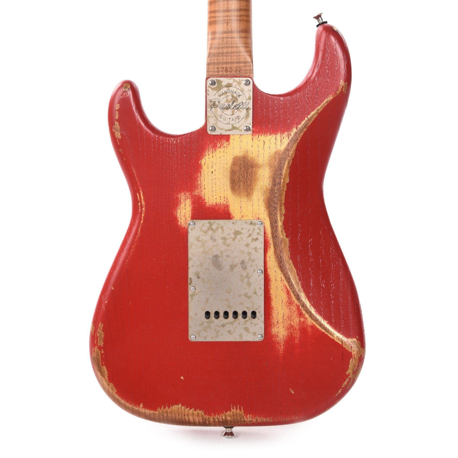 Paoletti Loft Series Stratospheric Gold Ruby w/Birdseye Maple Neck Electric Guitars / Solid Body