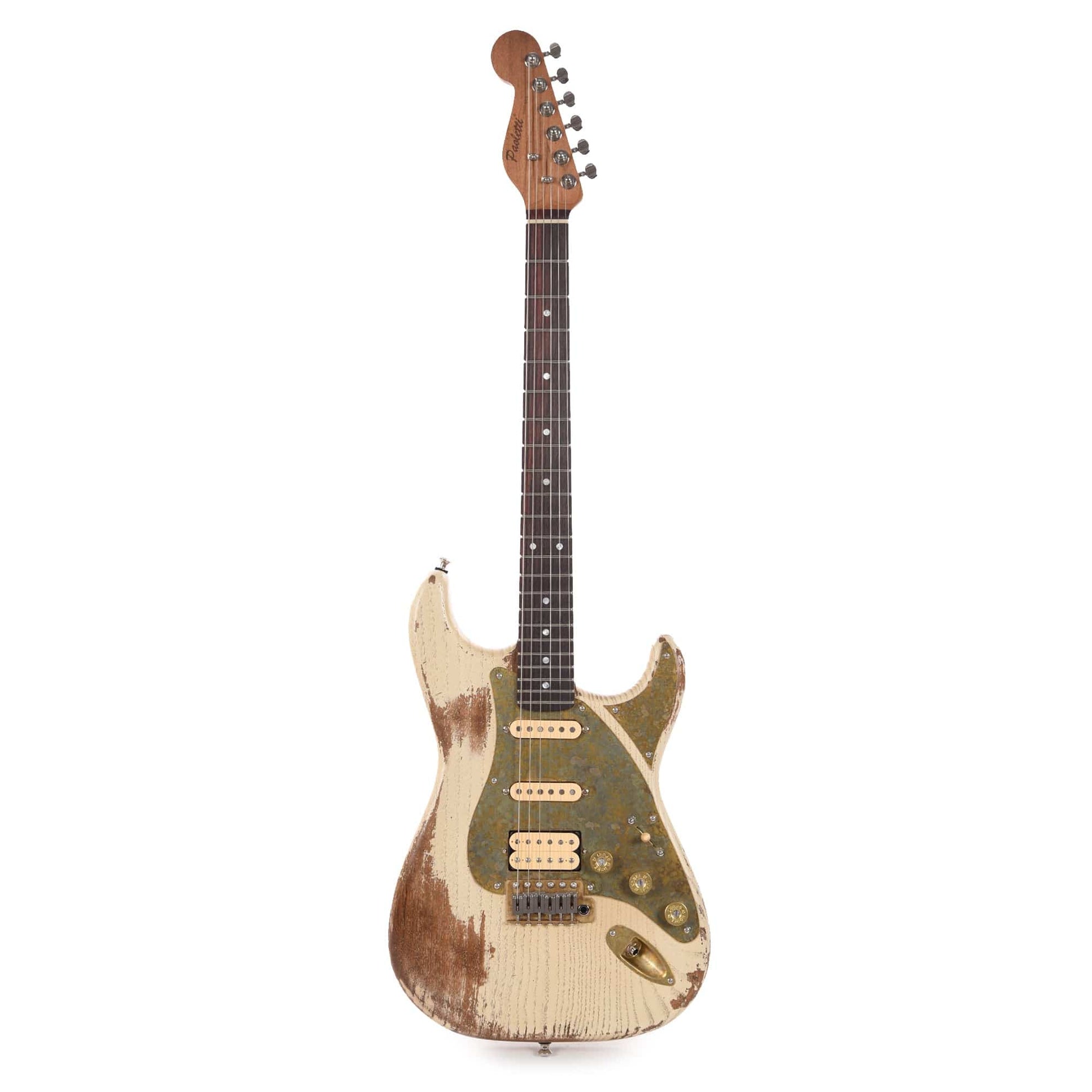 Paoletti Loft Series Stratospheric HSS Cream w/Reverse Headstock Electric Guitars / Solid Body