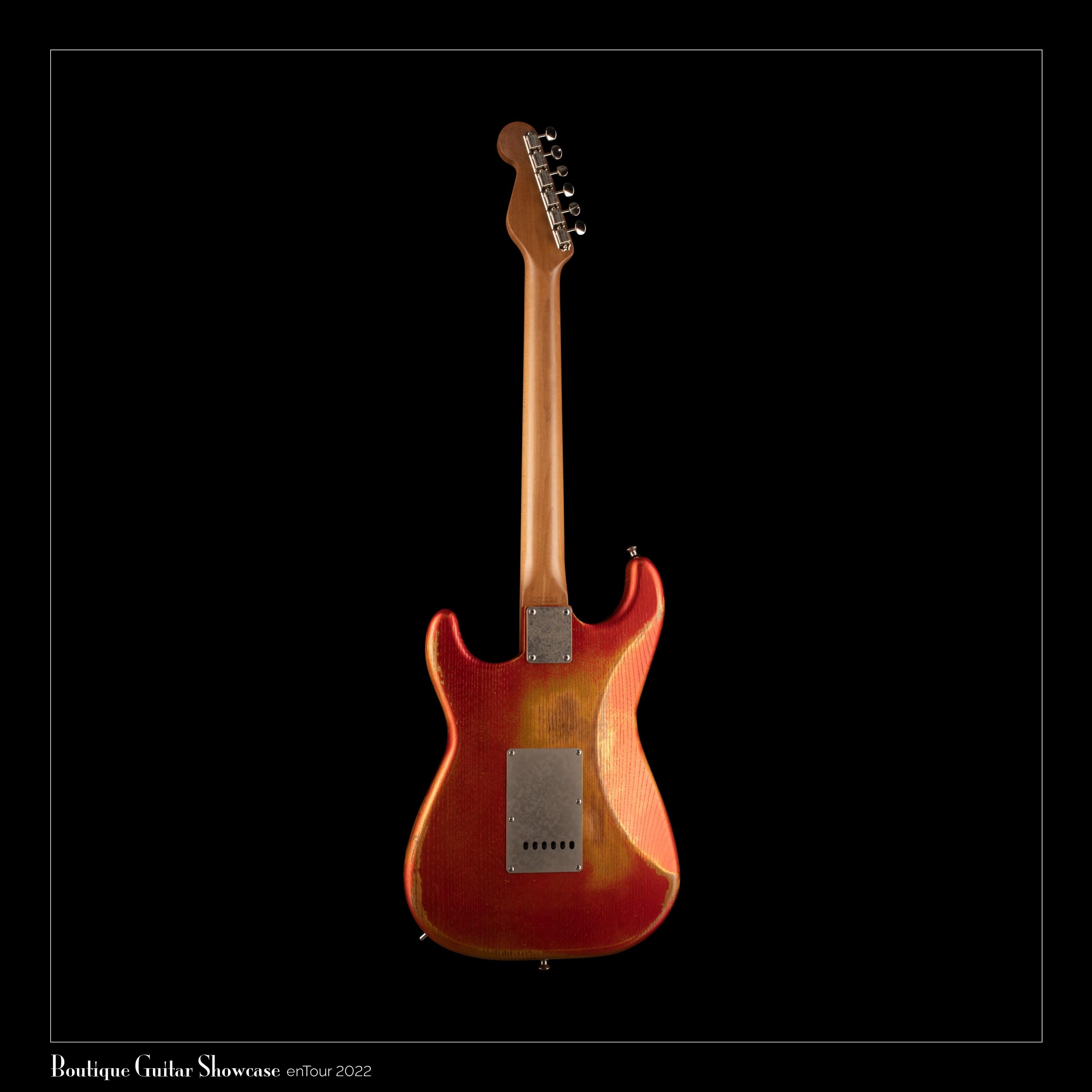 Paoletti Stratospheric Loft Candy Apple Red w/Reclaimed Chestnut Body