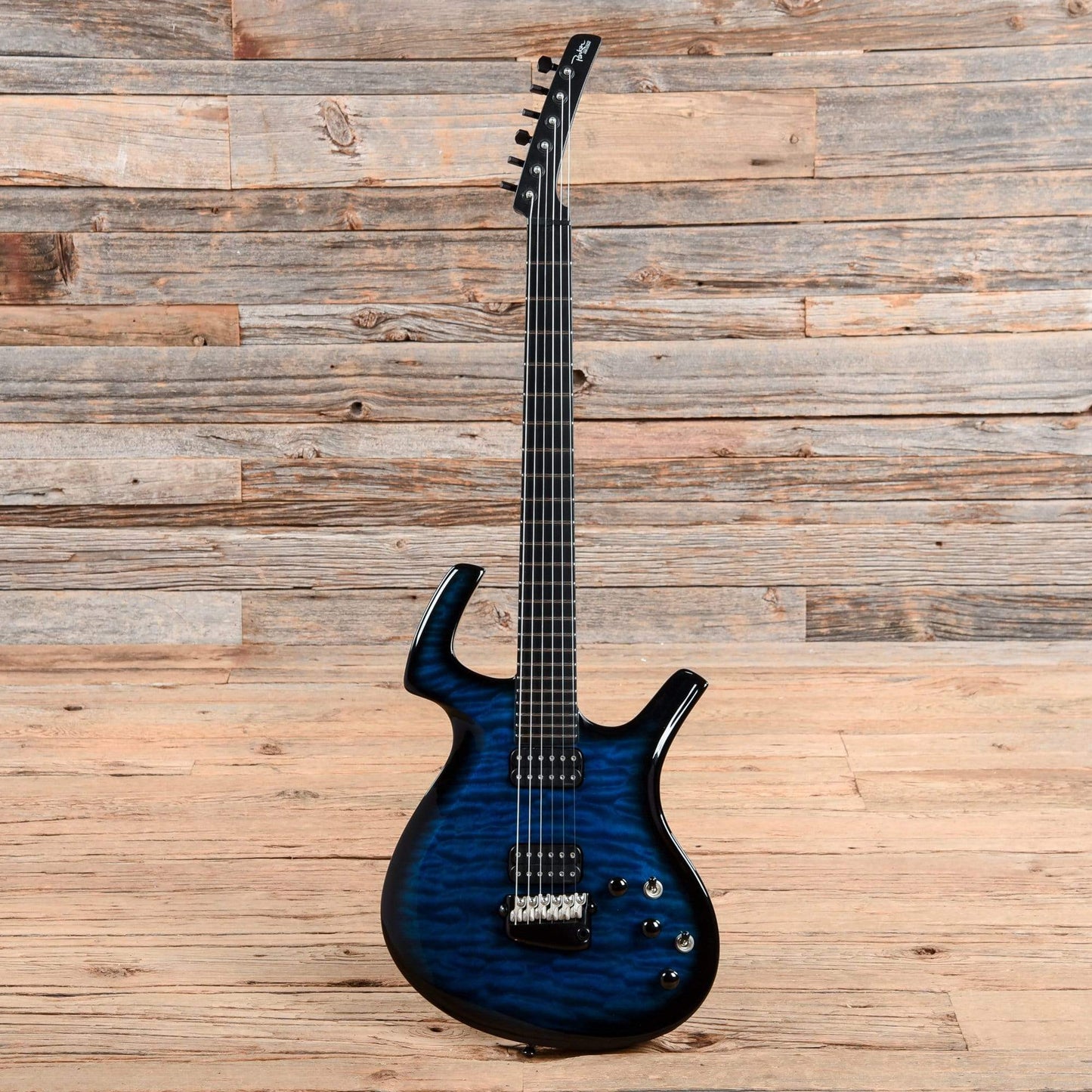 Parker Fly Deluxe Blue Burst Electric Guitars / Solid Body