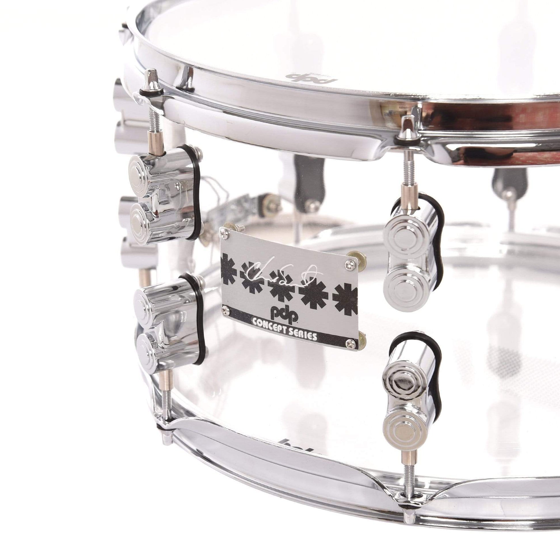 PDP 7x13 Chad Smith Signature Acrylic Snare Drum Drums and Percussion / Acoustic Drums / Snare