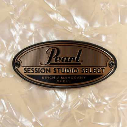 Pearl Session Studio Select 13/16/18/24 4pc. Drum Kit Nicotine White Marine Pearl Drums and Percussion / Acoustic Drums / Full Acoustic Kits