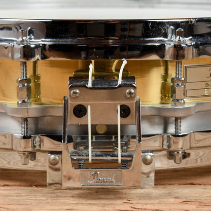 Pearl 3.5x14 Free-Floating Piccolo Snare Drum Brass Used Drums and Percussion / Acoustic Drums / Snare