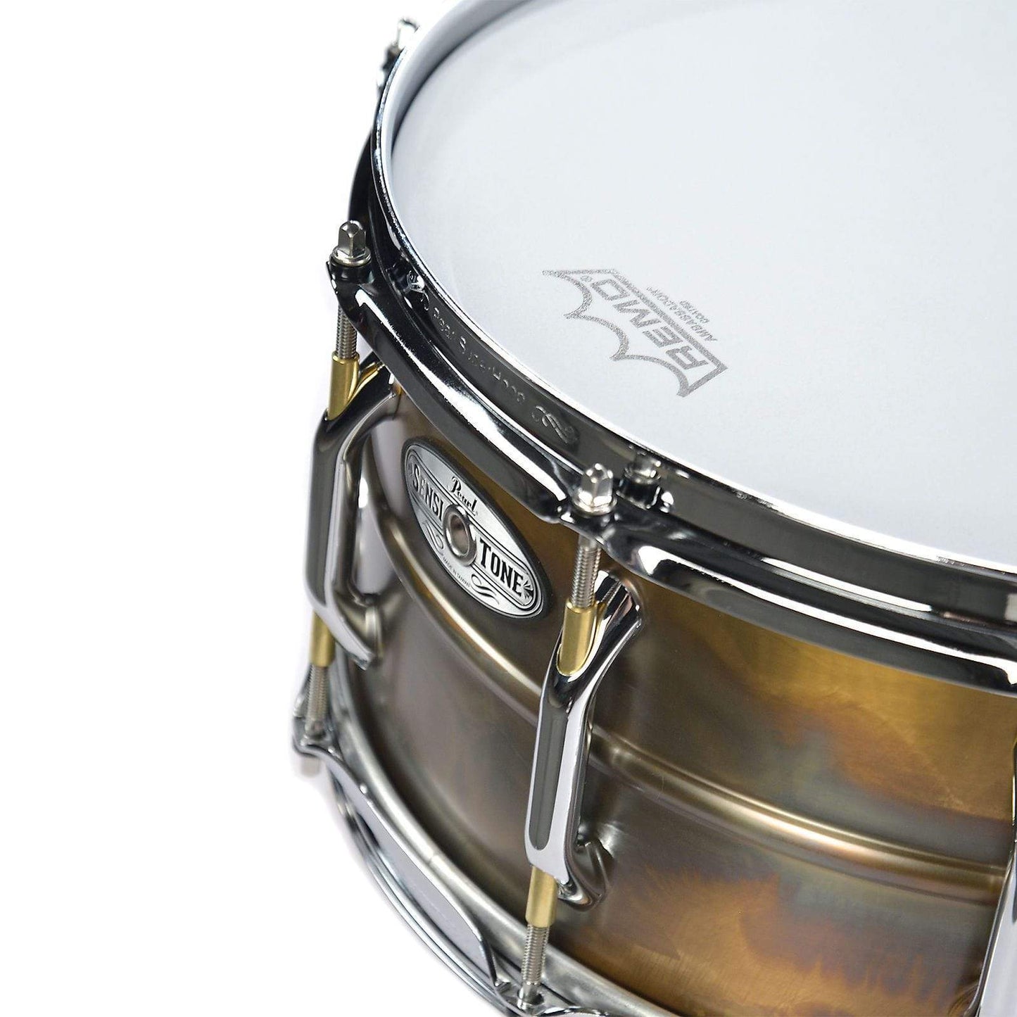 Pearl 6.5x14 Sensitone Premium Patina Brass Snare Drum Drums and Percussion / Acoustic Drums / Snare