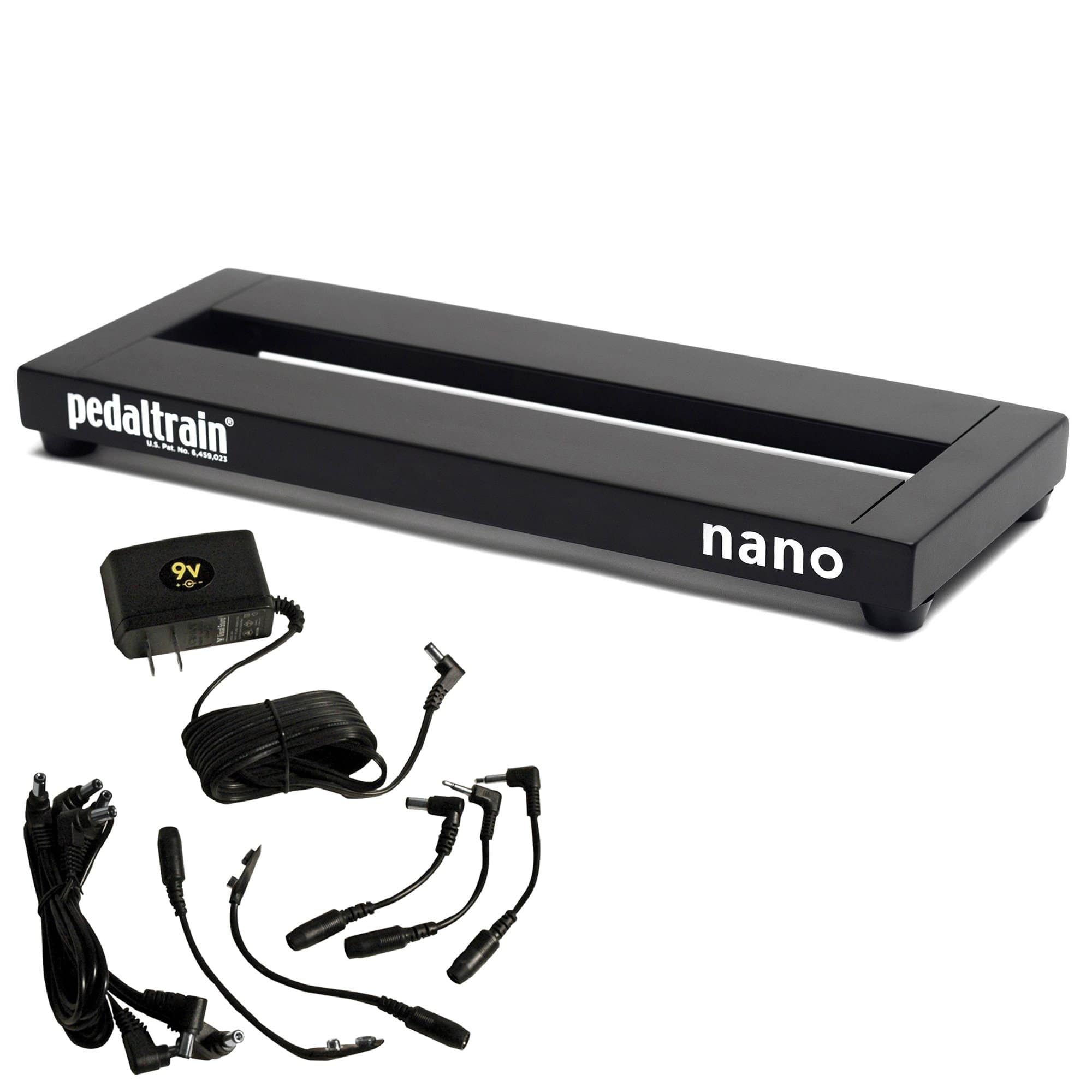 Pedaltrain Nano 14x5.5 Pedalboard w/Soft Case Bundle w/ Truetone 1 Spot 9v  Adapter Combo Pack