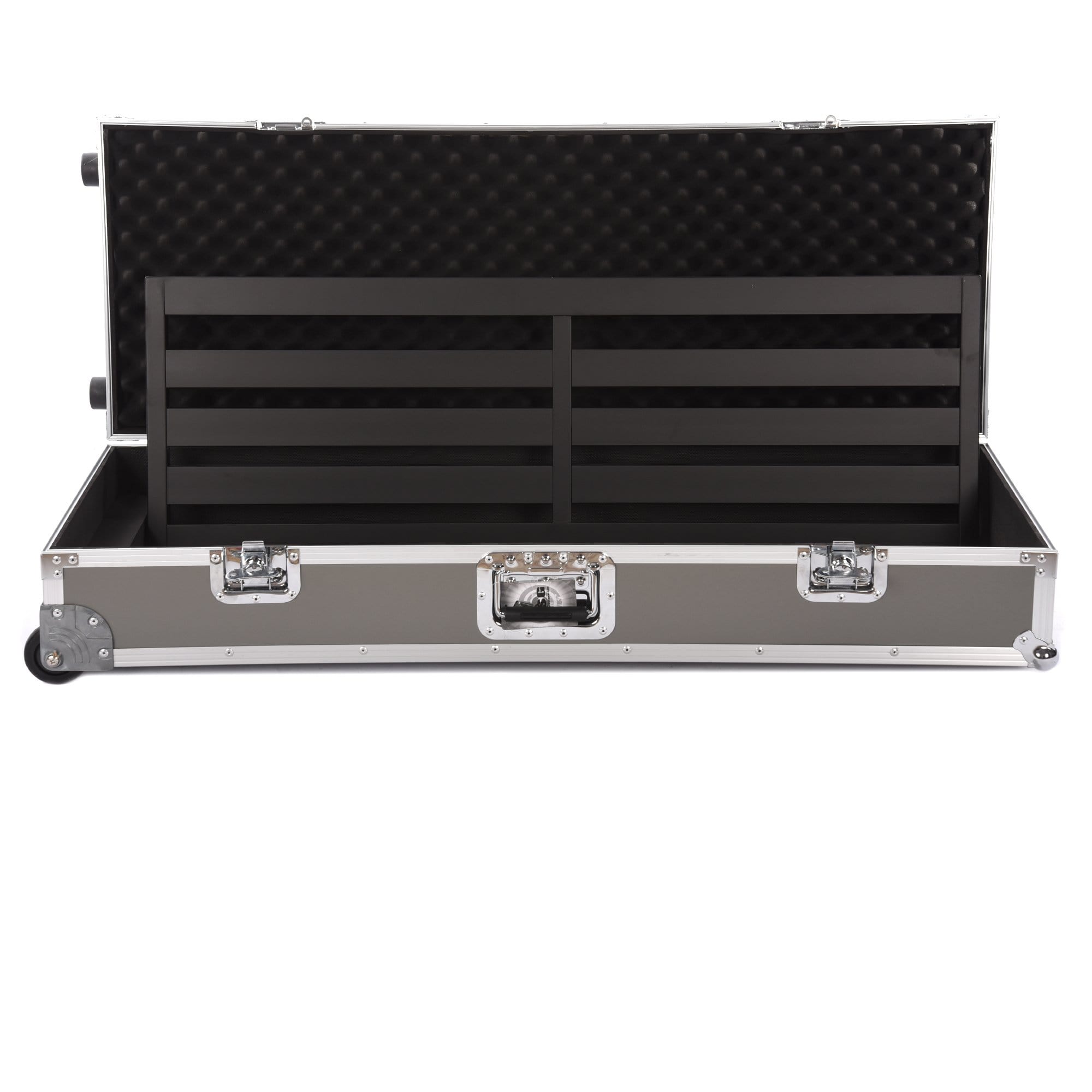 Pedaltrain TERRA Pedalboard 5 Rails 42x14.5 Pedalboard Wheeled Tour Ha ...