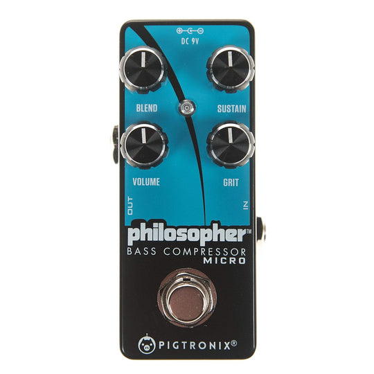 Pigtronix Philosopher Micro Bass Compressor Effects and Pedals / Compression and Sustain