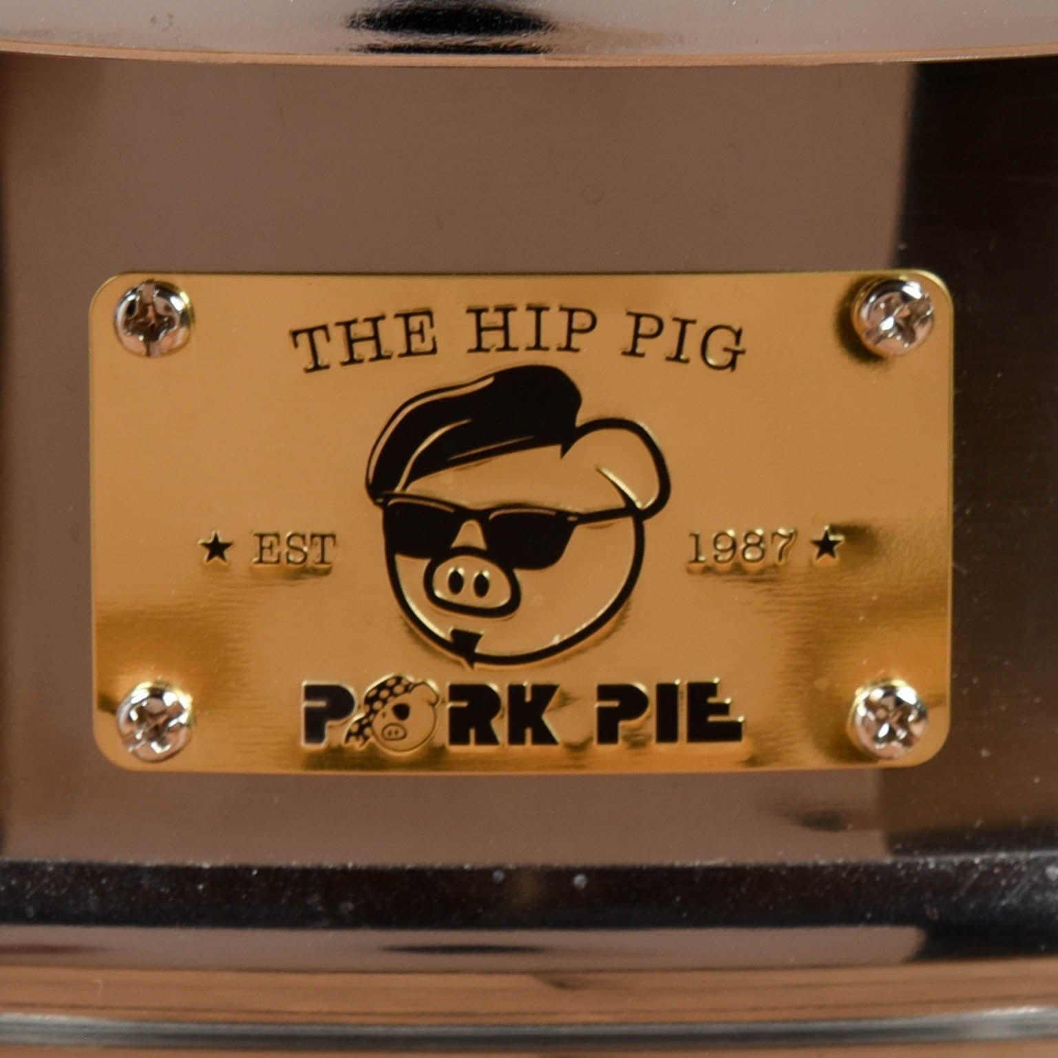 Pork Pie 14x6.5 The Hip Pig Iron Snare Drums and Percussion / Acoustic Drums / Snare