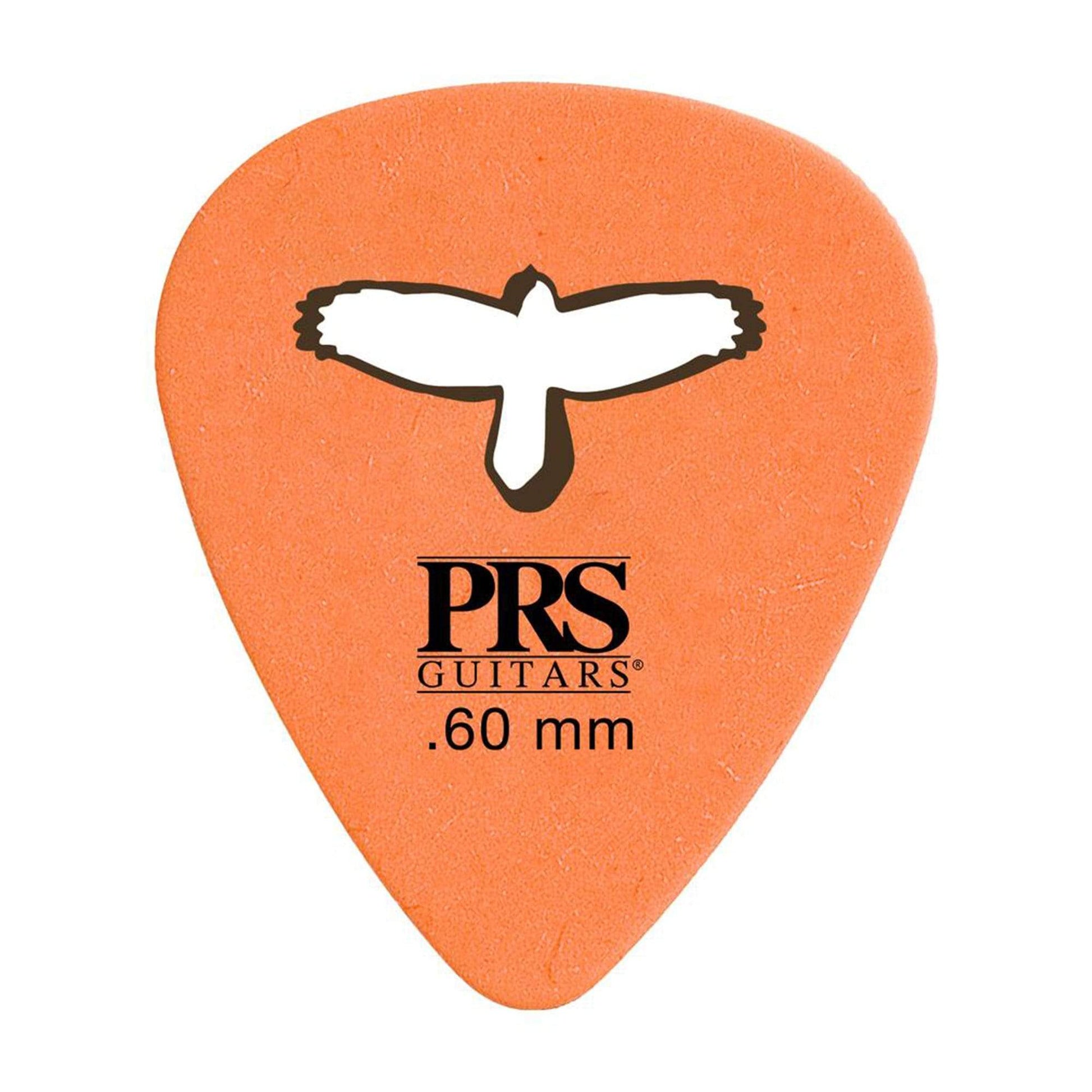 PRS Delrin Punch Picks Orange 0.60mm 12-Pack Accessories / Picks