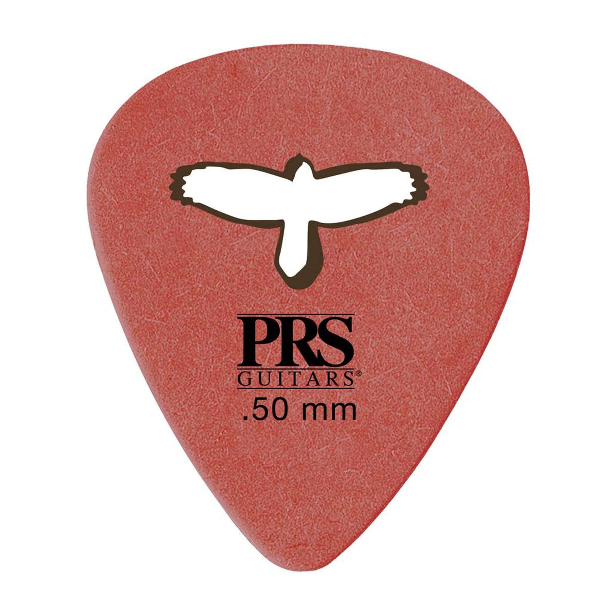 PRS Delrin Punch Picks Red 0.5mm 12-Pack Accessories / Picks