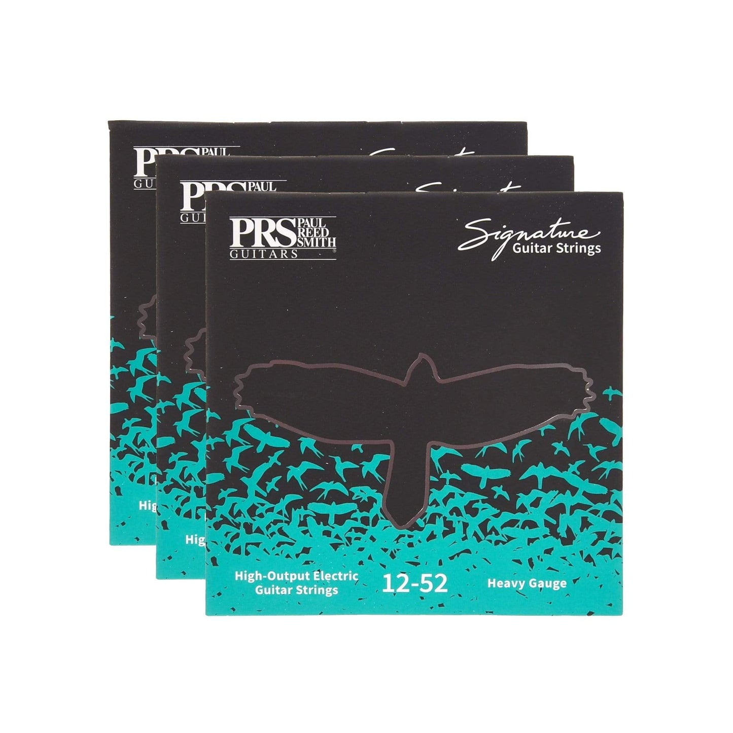 PRS Signature Electric Guitar Strings Heavy 12-52 3 Pack Bundle Accessories / Strings / Guitar Strings