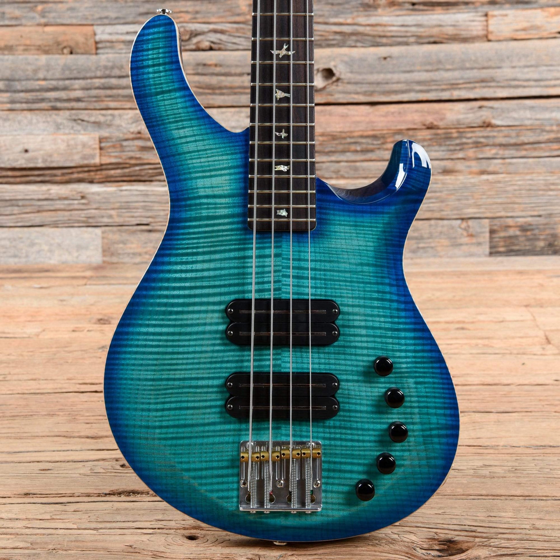 PRS Grainger 10 Top Makena Blue 2013 Bass Guitars / 4-String