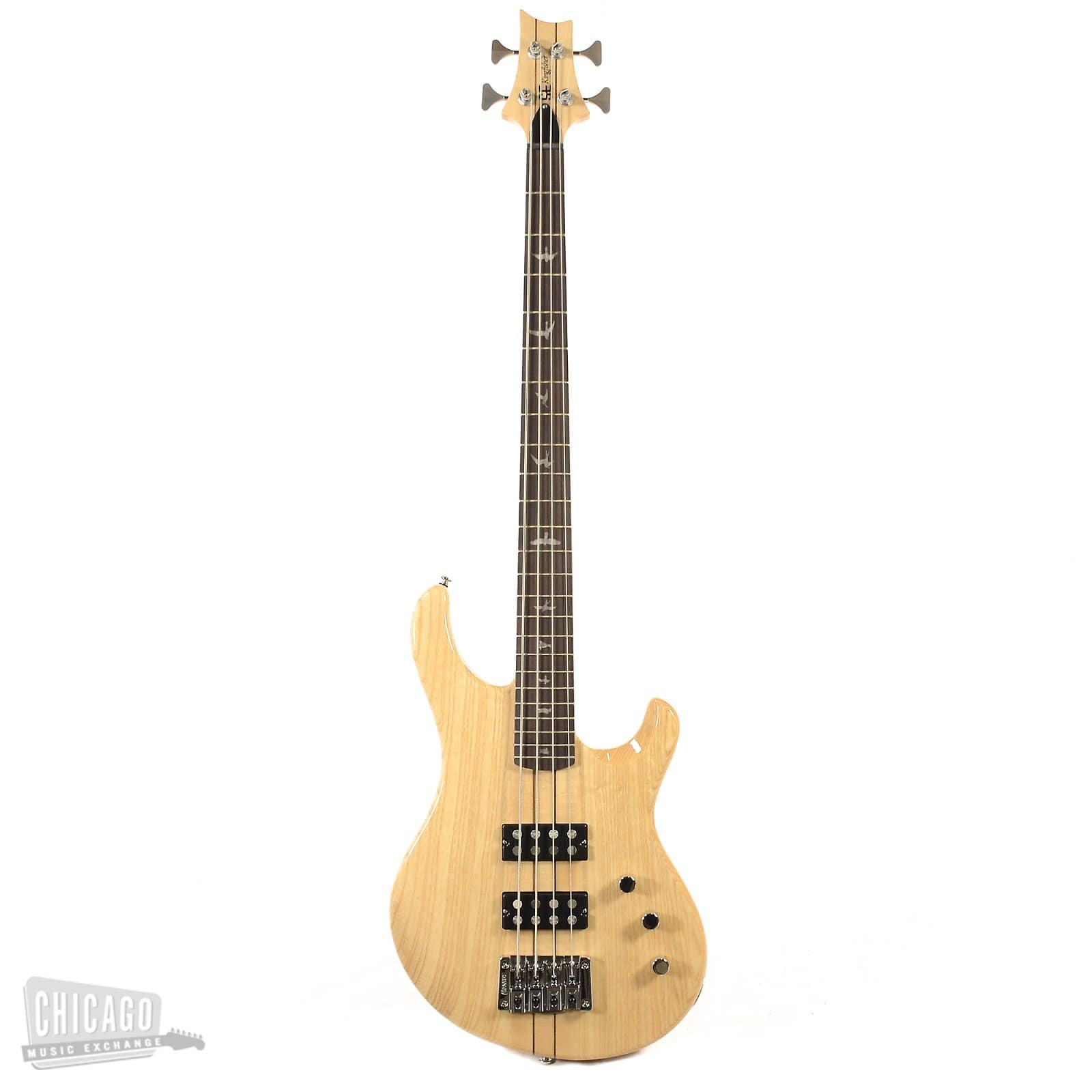 PRS SE Kingfisher Bass Natural Bass Guitars / 4-String