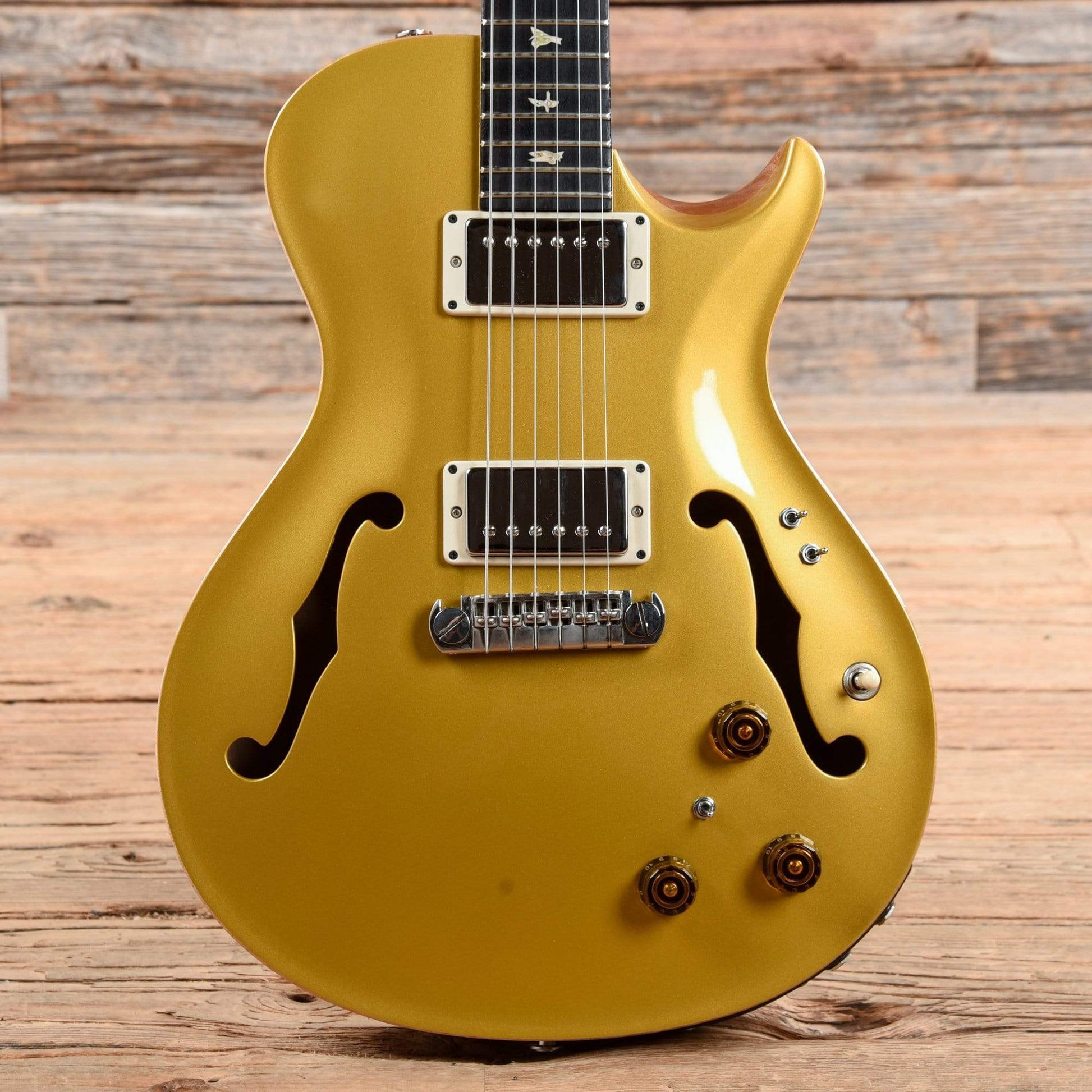 PRS Hollowbody II Goldtop Refin 2014 Electric Guitars / Hollow Body