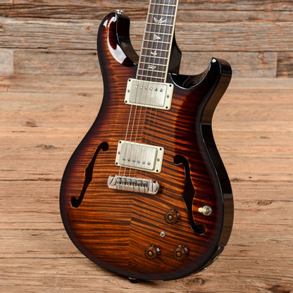 PRS Hollowbody II Piezo Black Gold Burst 2012 Electric Guitars / Hollow Body