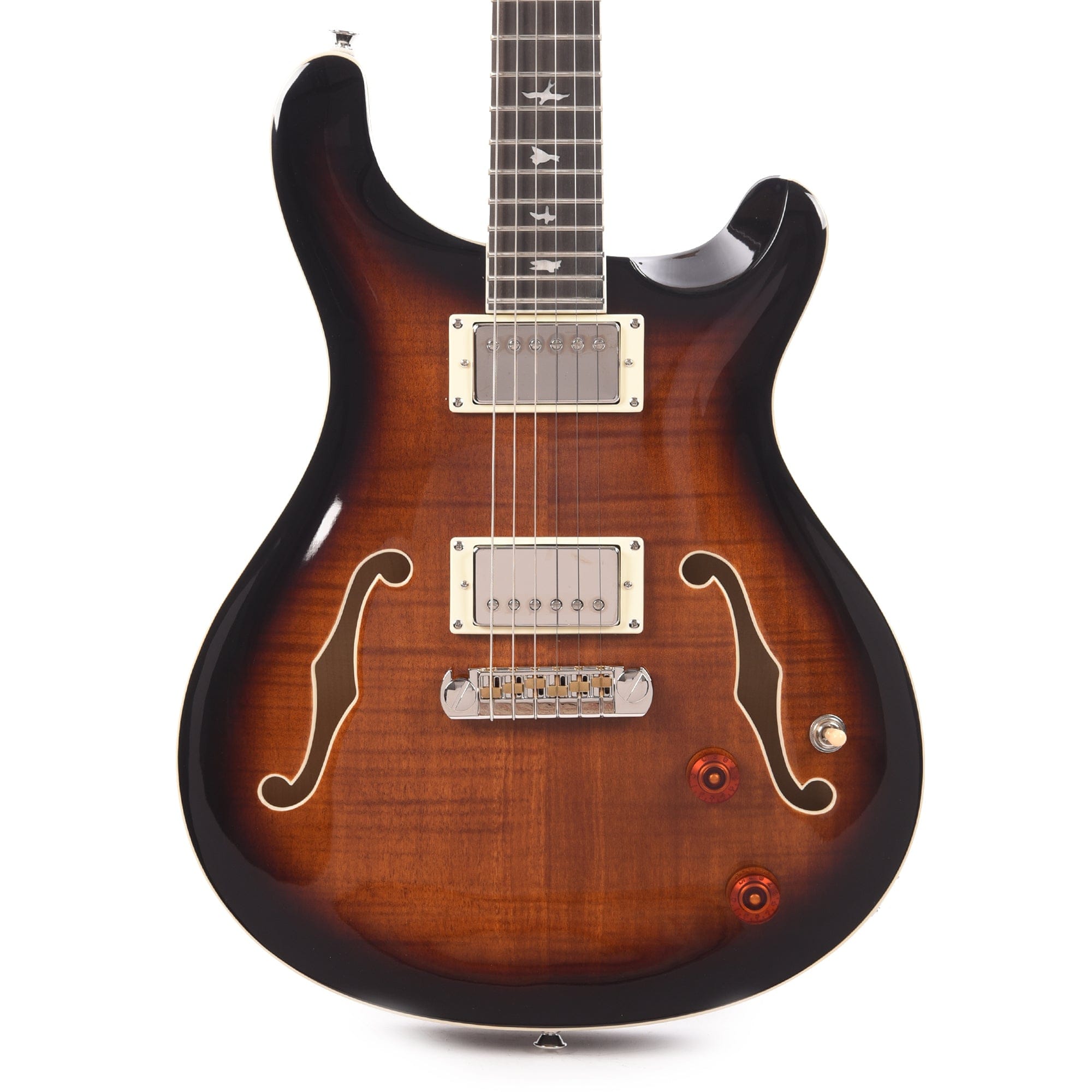 PRS SE Hollowbody II Black Gold Burst