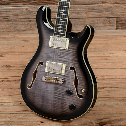 PRS SE Hollowbody II Transparent Black Electric Guitars / Hollow Body