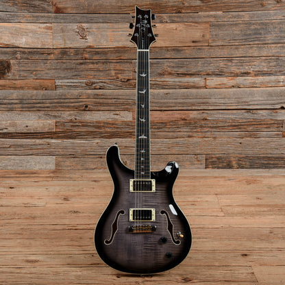 PRS SE Hollowbody II Transparent Black Electric Guitars / Hollow Body