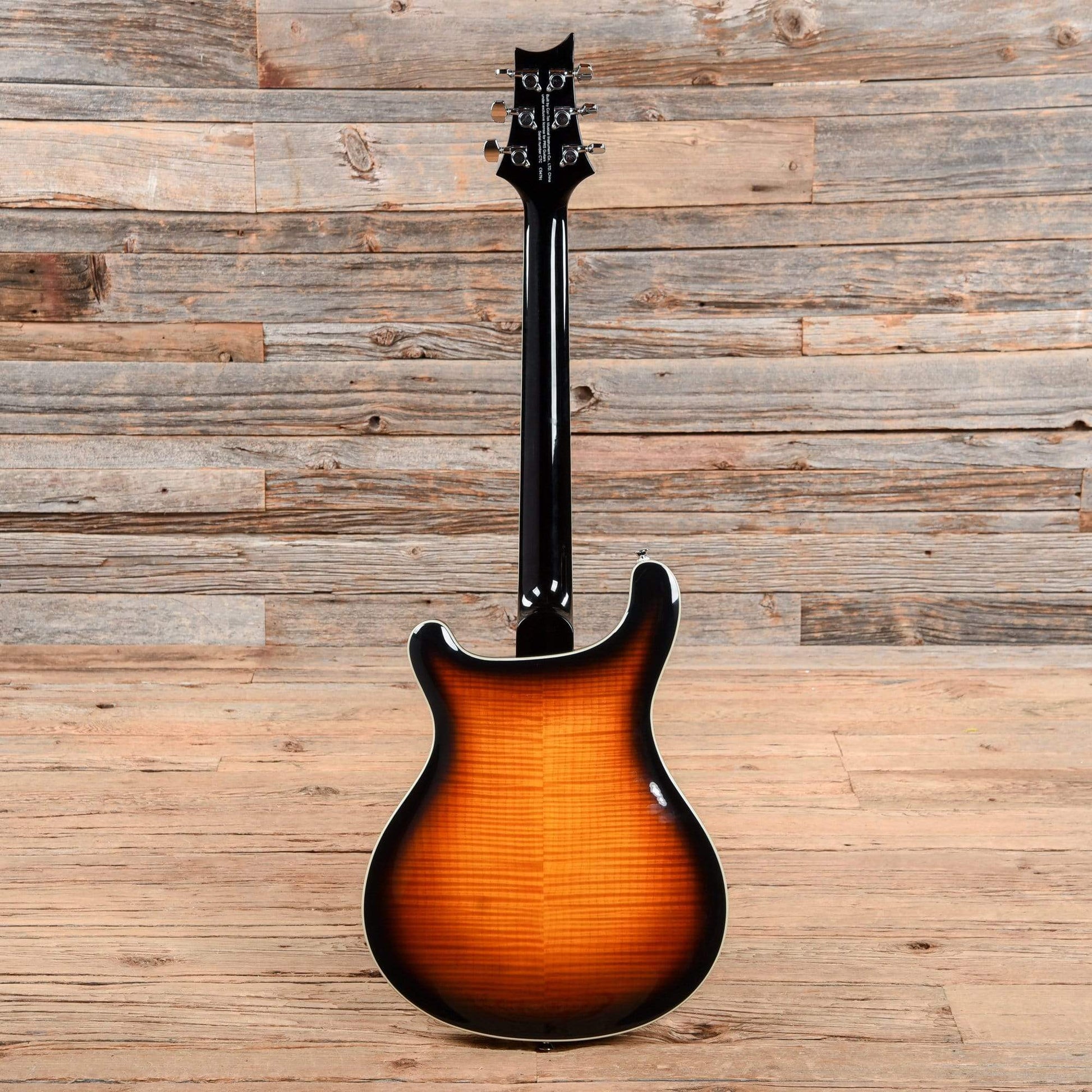 PRS SE Hollowbody II Tricolor Sunburst Electric Guitars / Hollow Body