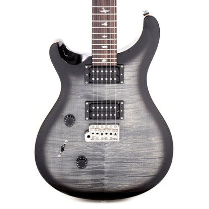 PRS SE Custom 24 Charcoal Burst LEFTY Electric Guitars / Left-Handed