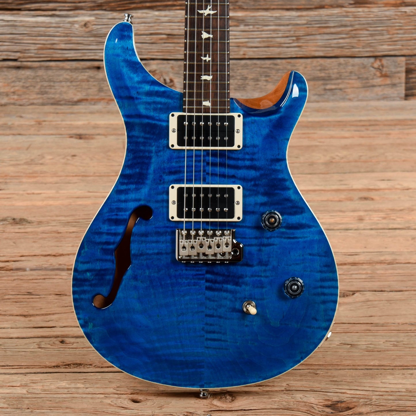 PRS CE24 Semi Hollow Blue 2021 Electric Guitars / Semi-Hollow