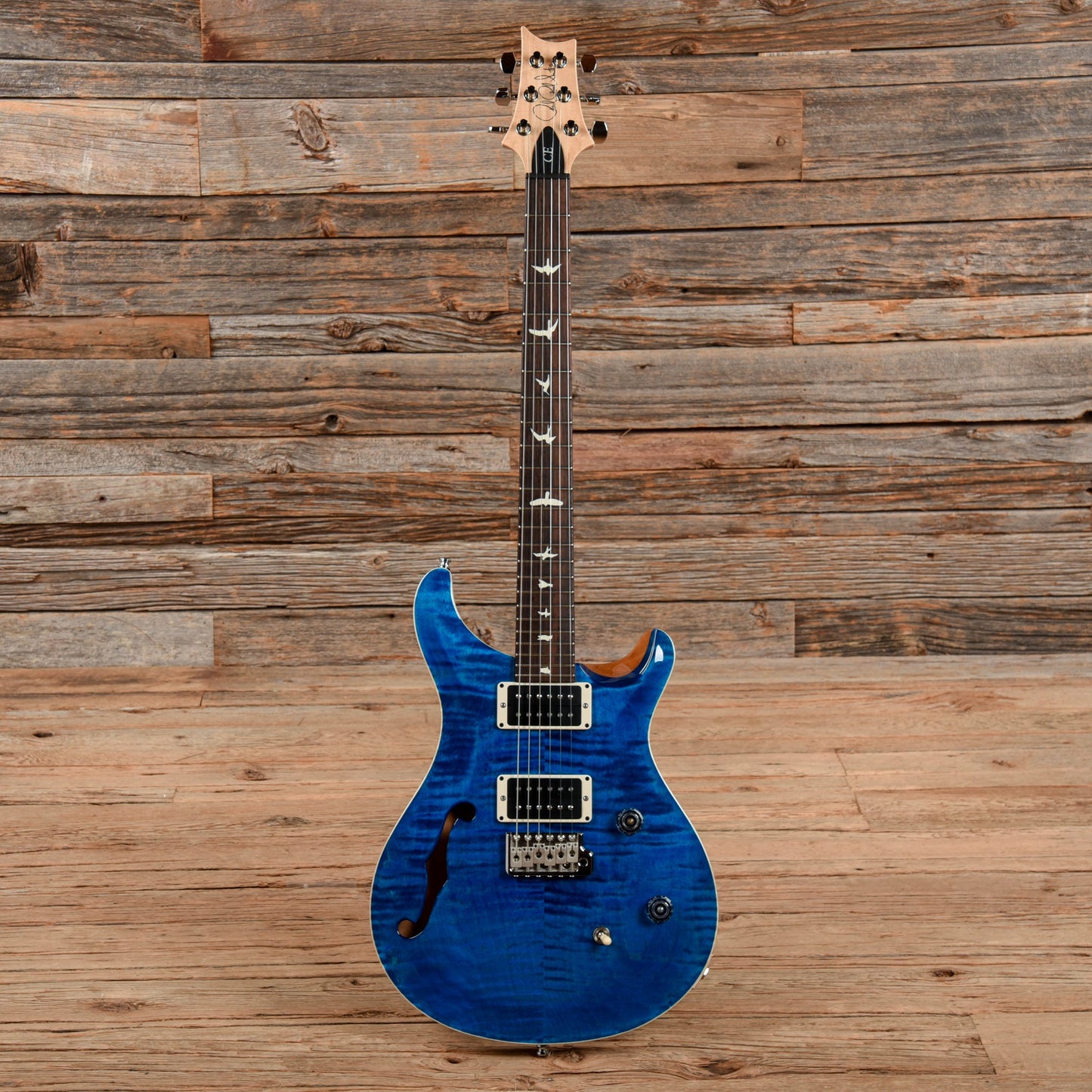 PRS CE24 Semi Hollow Blue 2021 Electric Guitars / Semi-Hollow