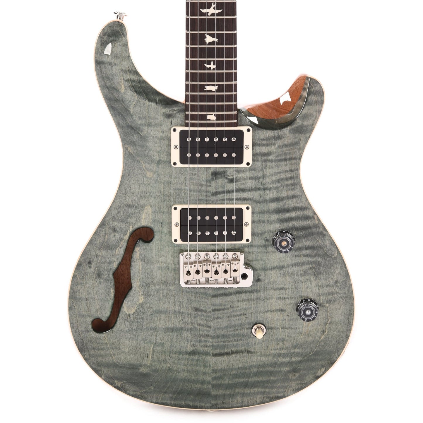 PRS CE24 Semi-Hollow Trampas Green Electric Guitars / Semi-Hollow