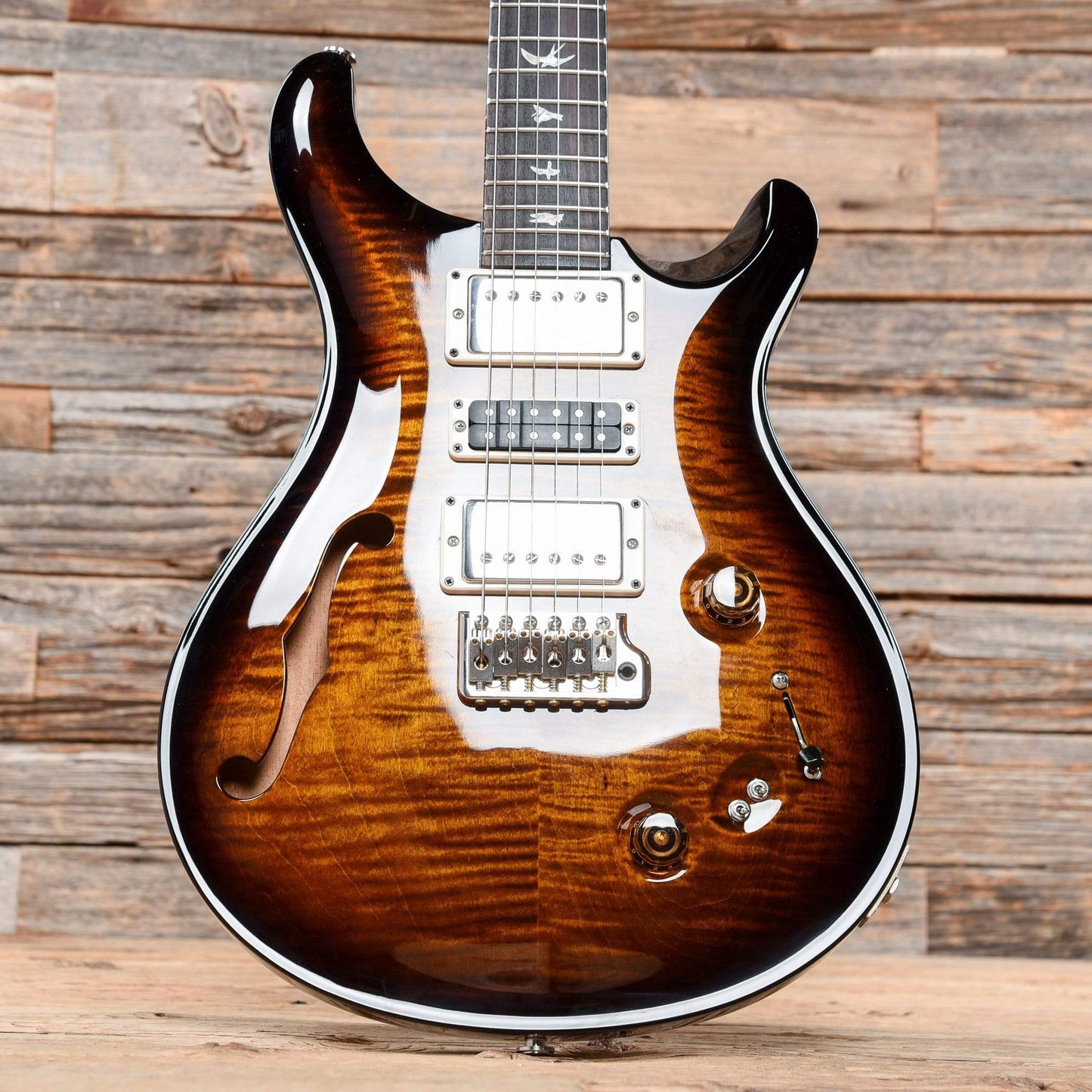 PRS Limited Edition Special 22 Semi-Hollow Black Gold Burst 2019 Electric Guitars / Semi-Hollow