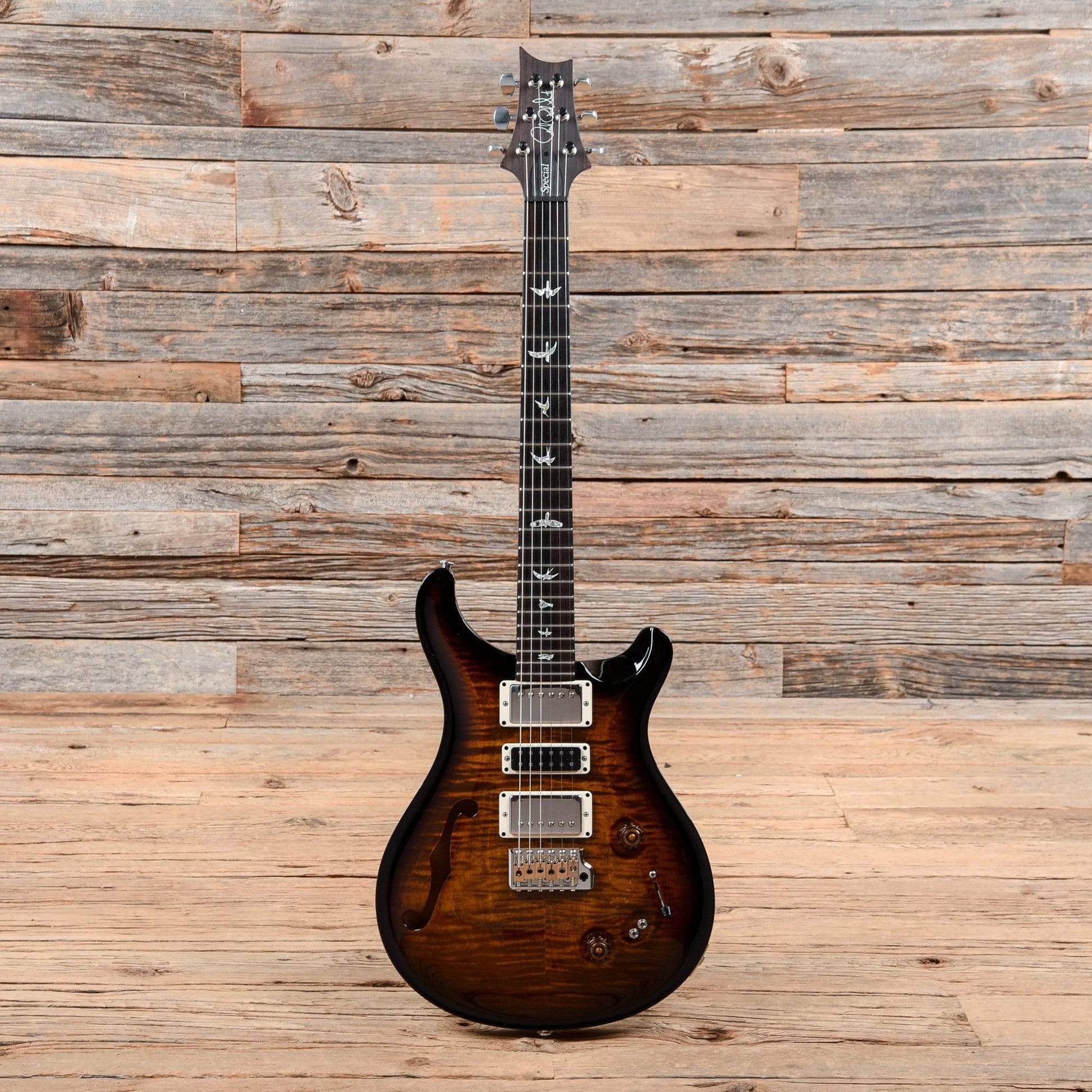 PRS Limited Edition Special 22 Semi-Hollow Black Gold Burst 2019 Electric Guitars / Semi-Hollow