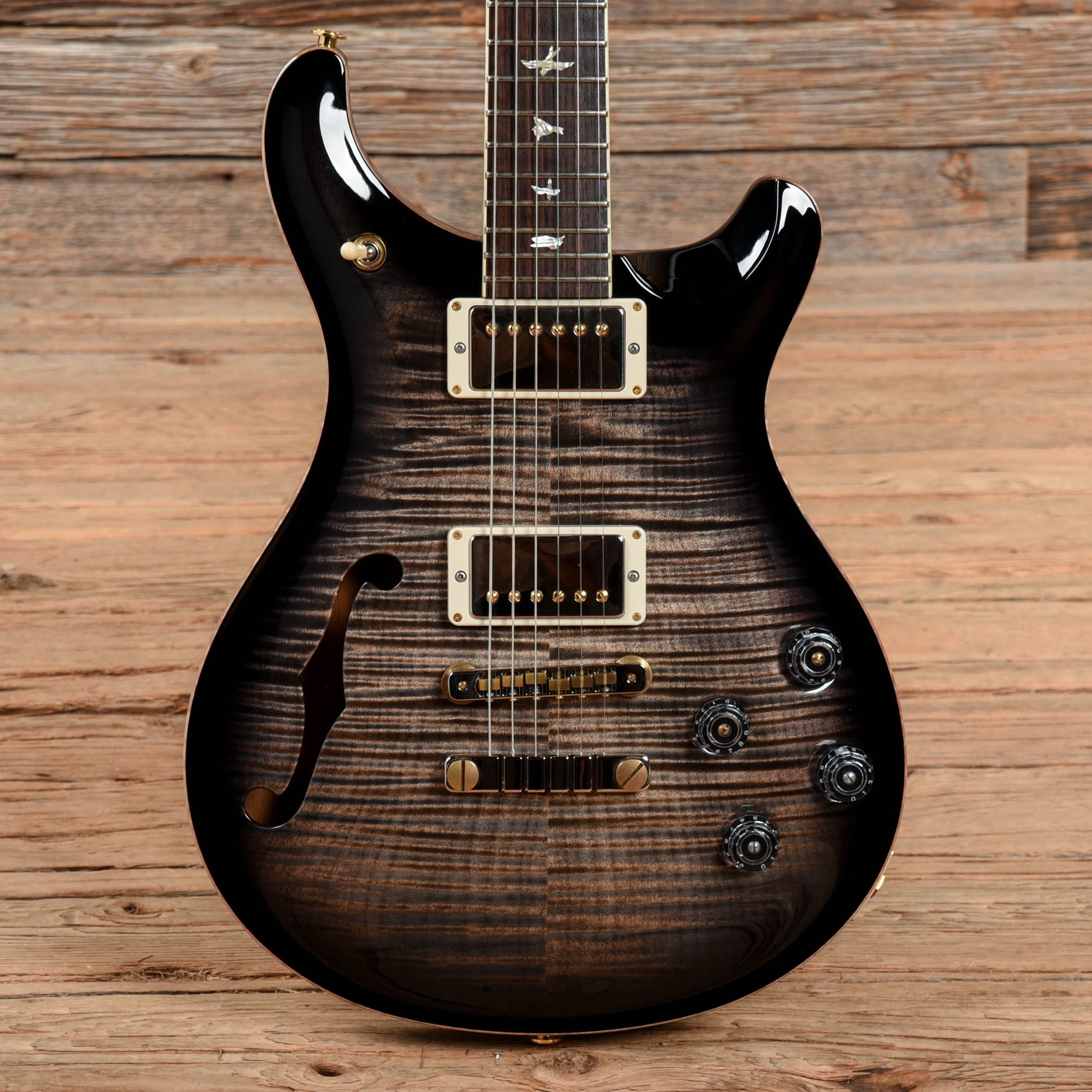 PRS McCarty 594 Semi-Hollow 10-Top Charcoal Burst 2019 Electric Guitars / Semi-Hollow